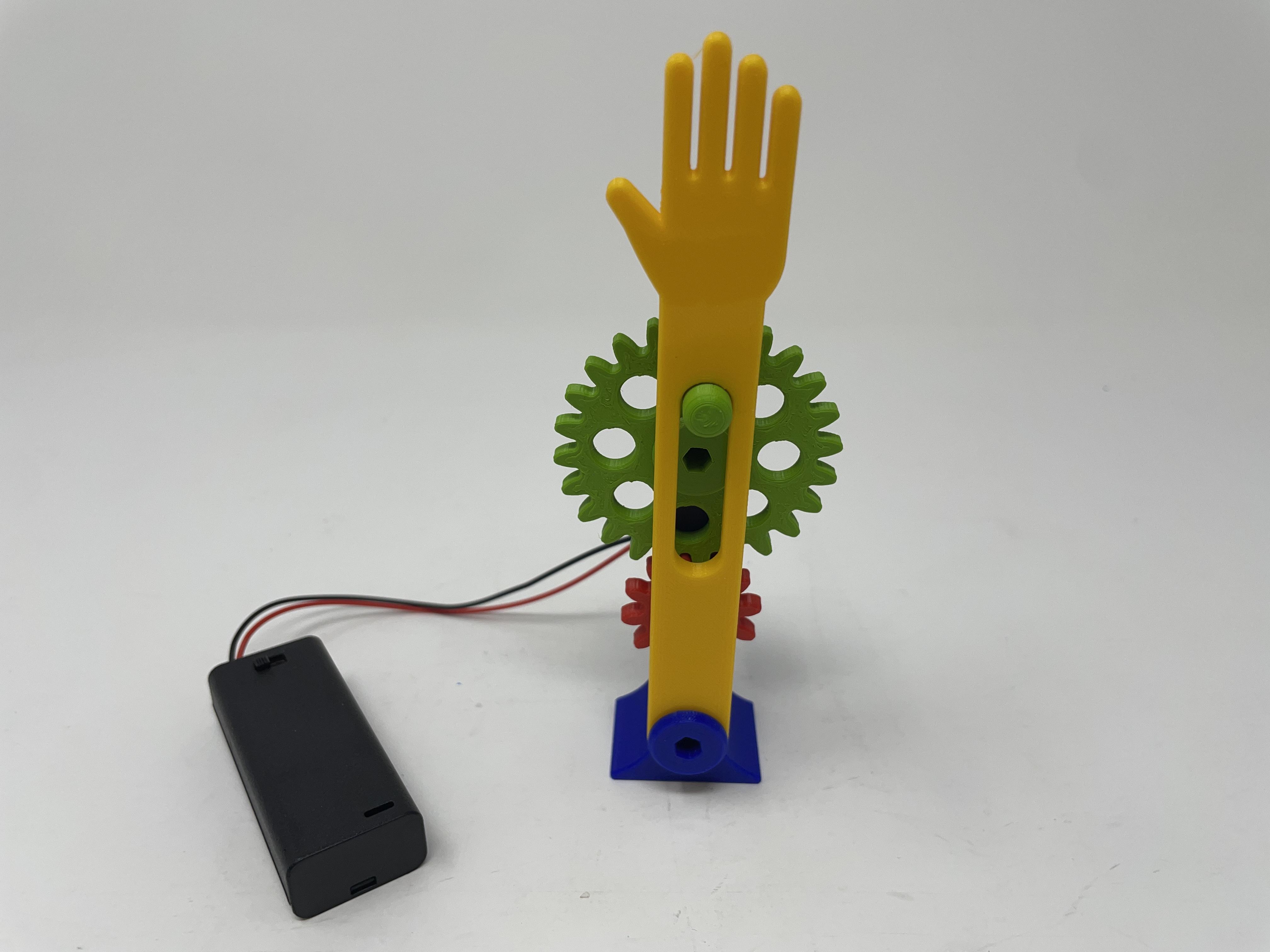 A Simple 3D Printed Whitworth Quick Return Mechanism