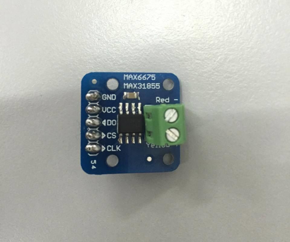 Thermocouple Amplifier and K-Type Thermocouple Interface With Arduino  
