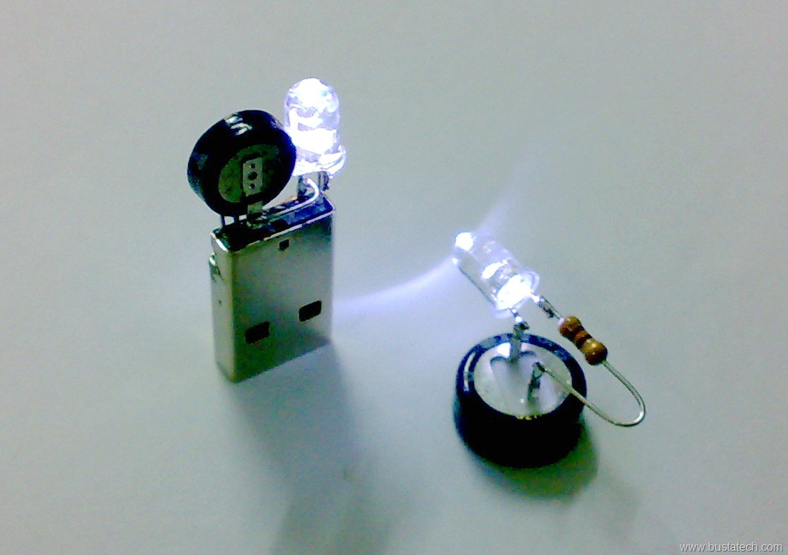 Supercapacitor USB Light