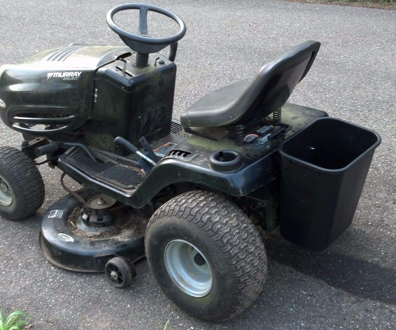 Lawn Tractor Tool Carrier