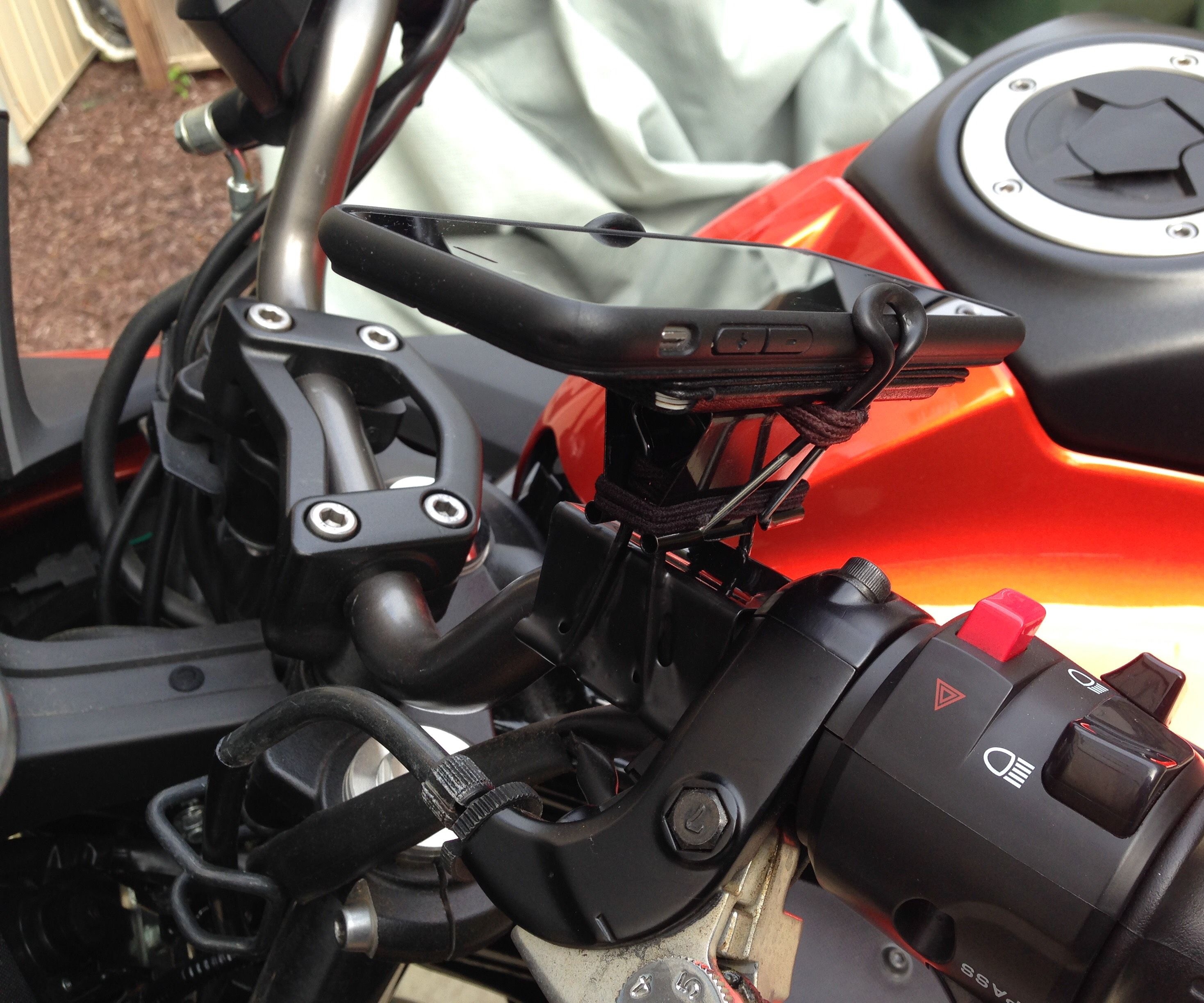Binder Clip Phone Mount