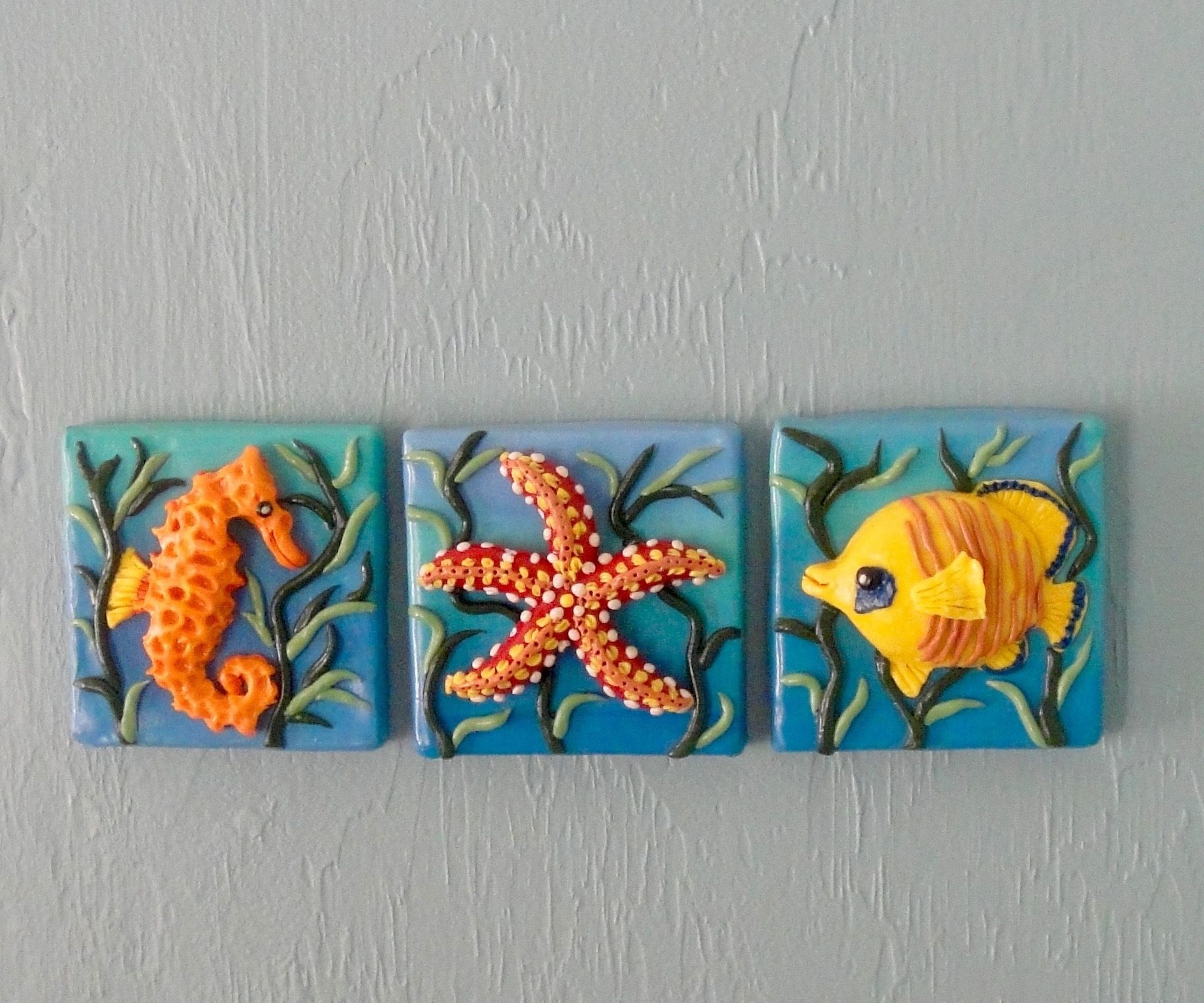 Sea Life Triptych