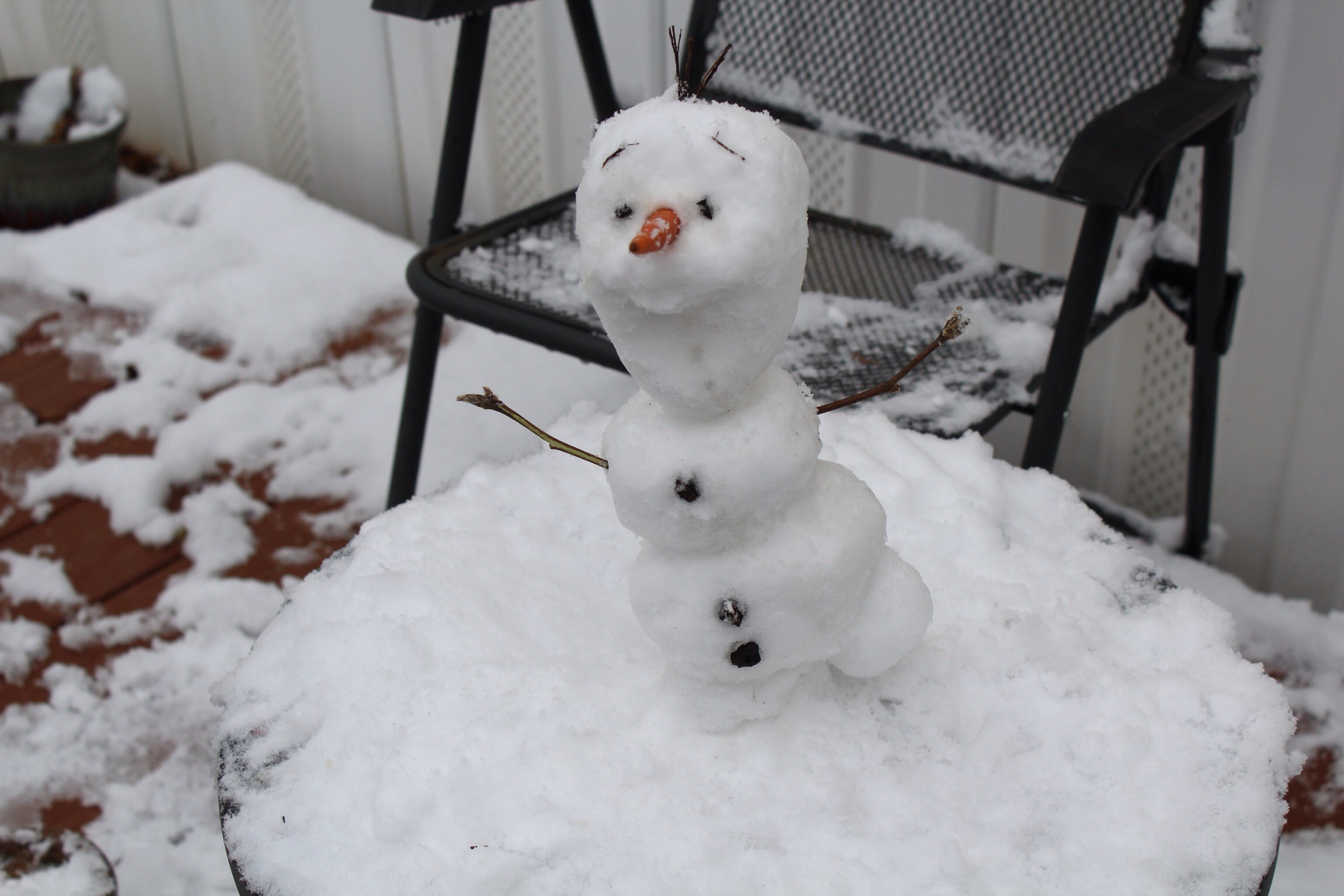 Make Olaf from Frozen
