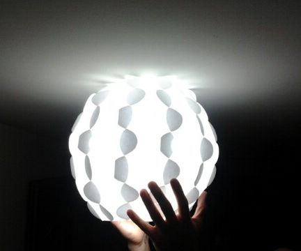 12 module - Paper Sphere Lamp