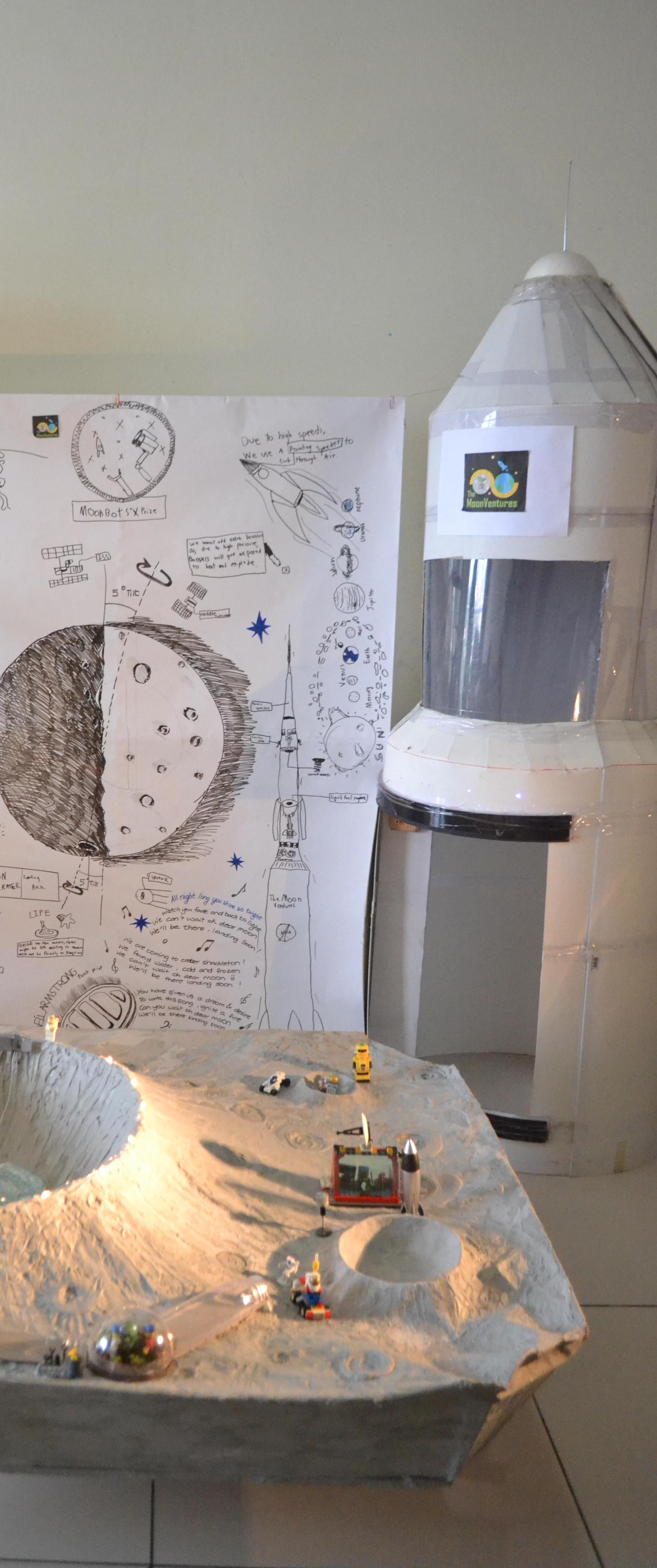The Moon Base and Life in Space