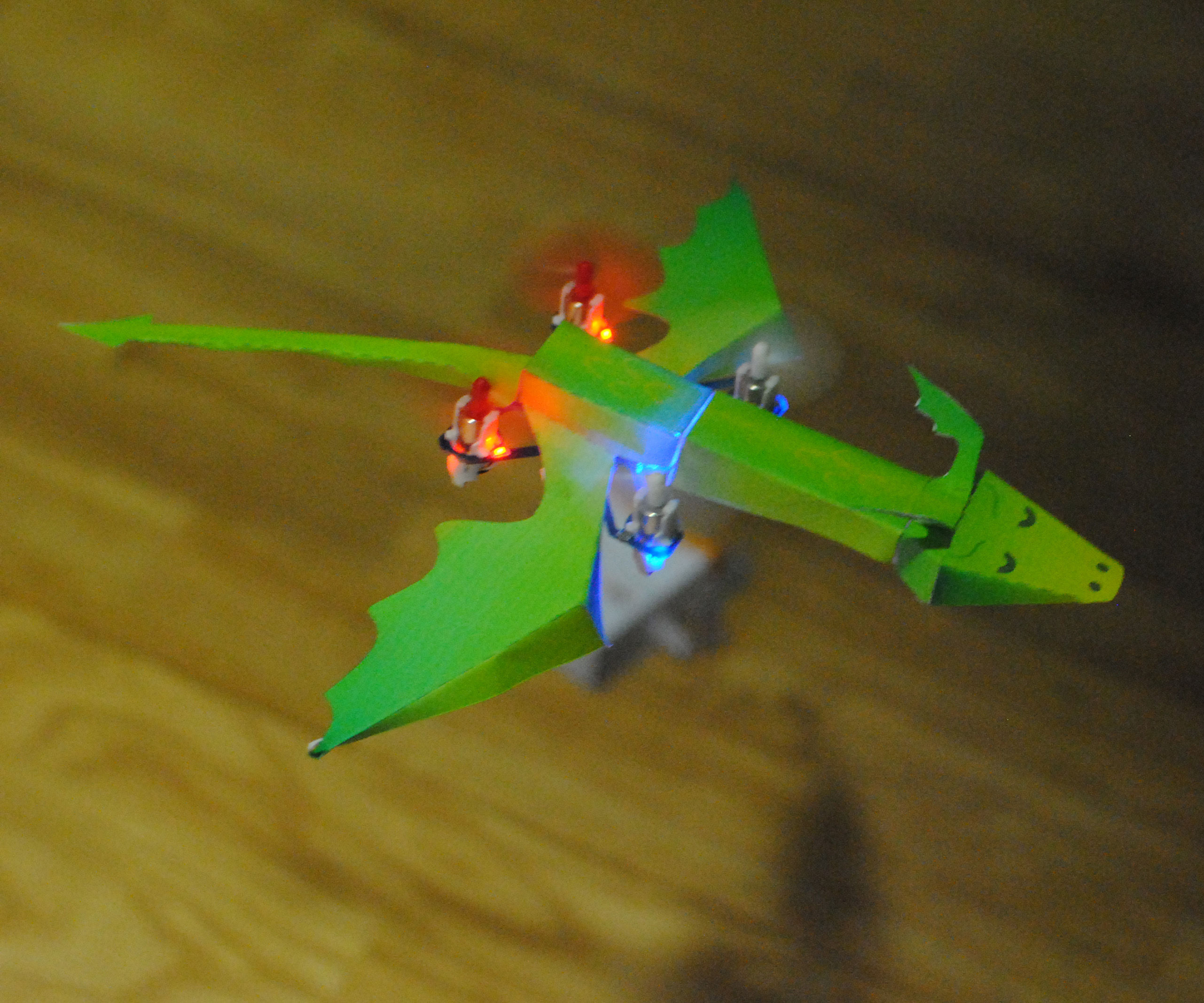 Flying R/C Dragon