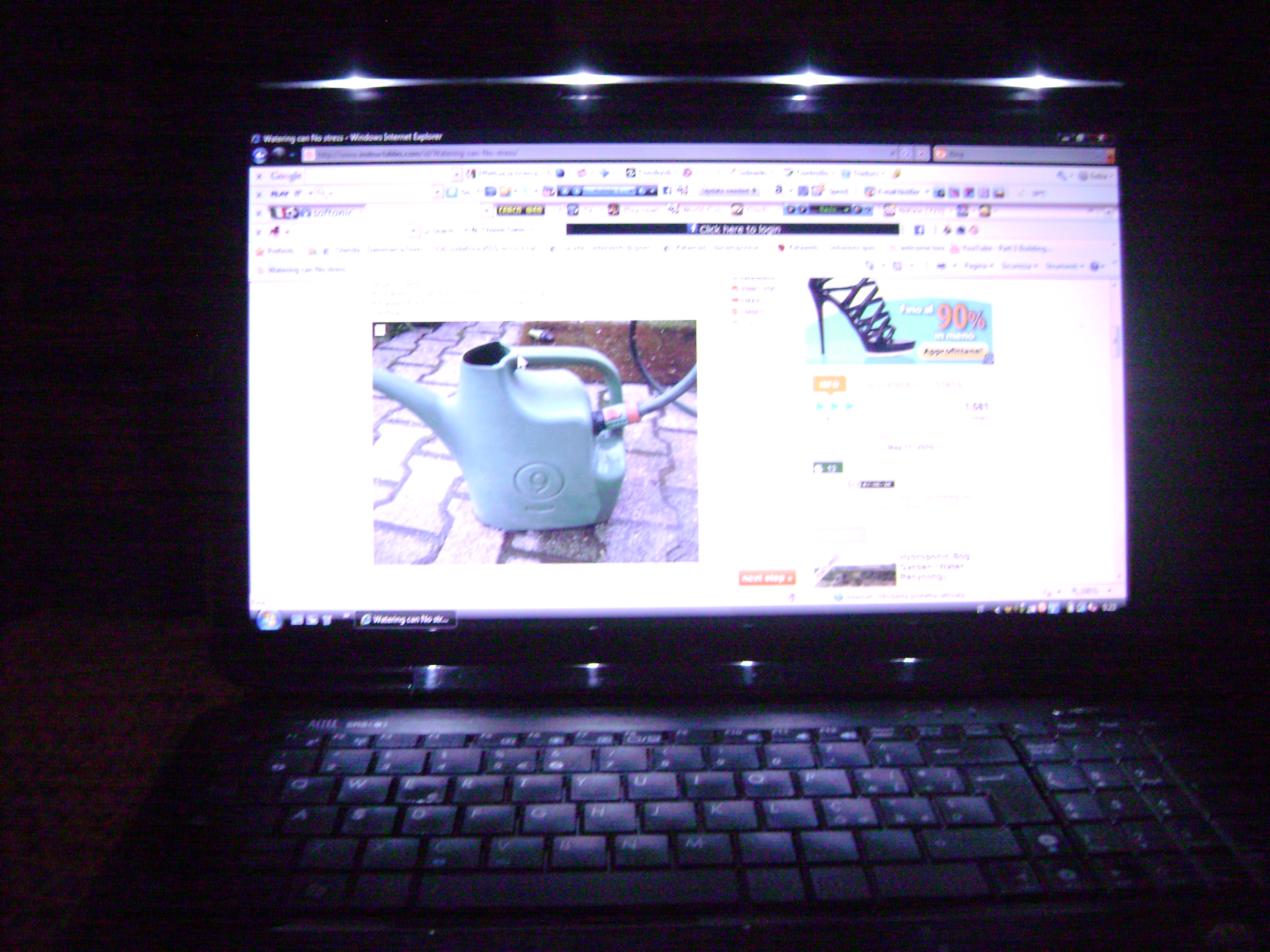 Nightlight led laptop from USB