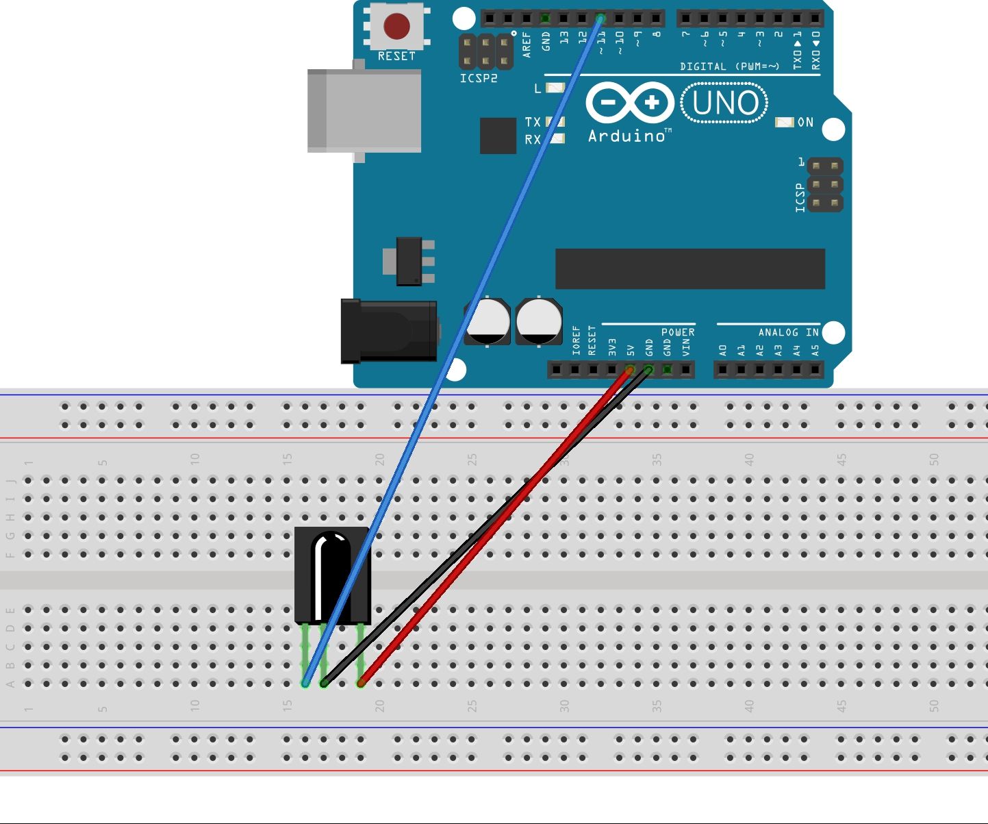 Ir Arduino Rciver