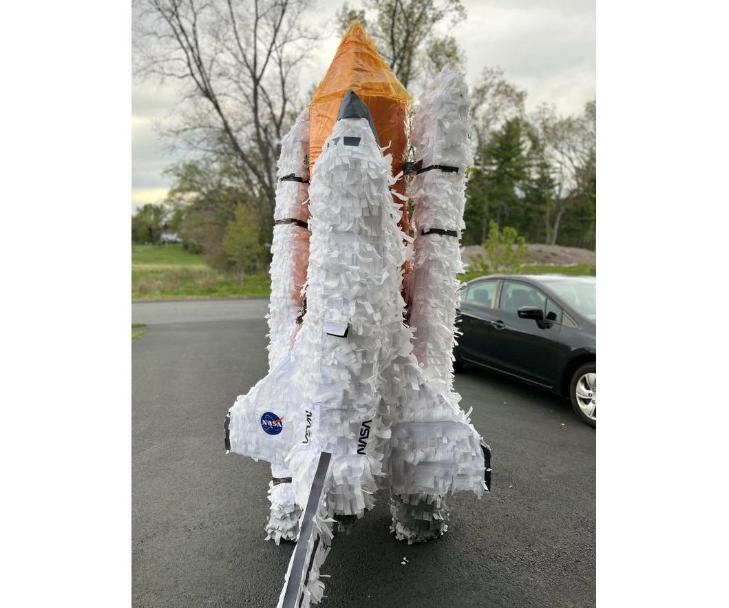 Huge Cardboard Paper Mache Piñata!