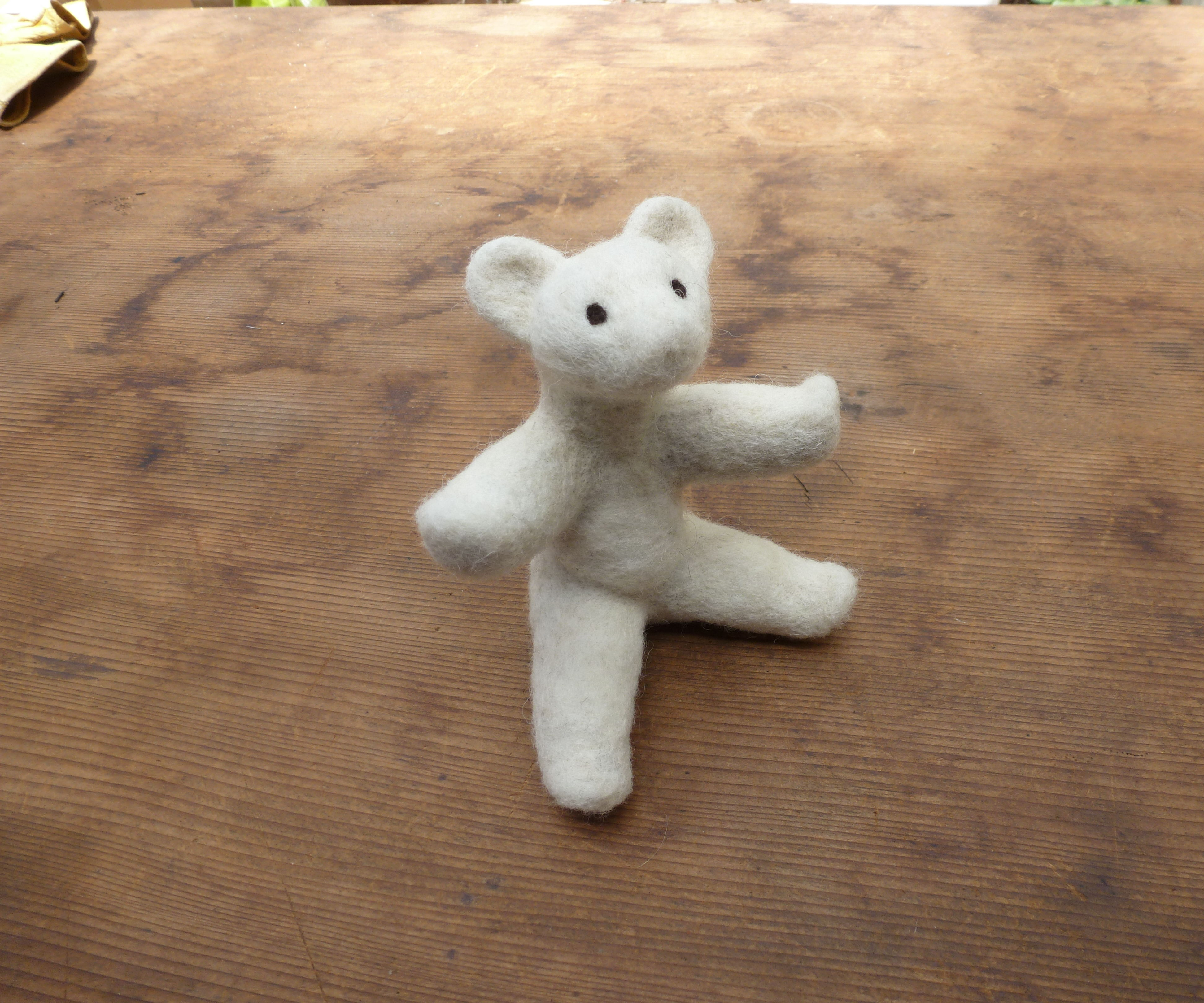 Needle Felted Bear