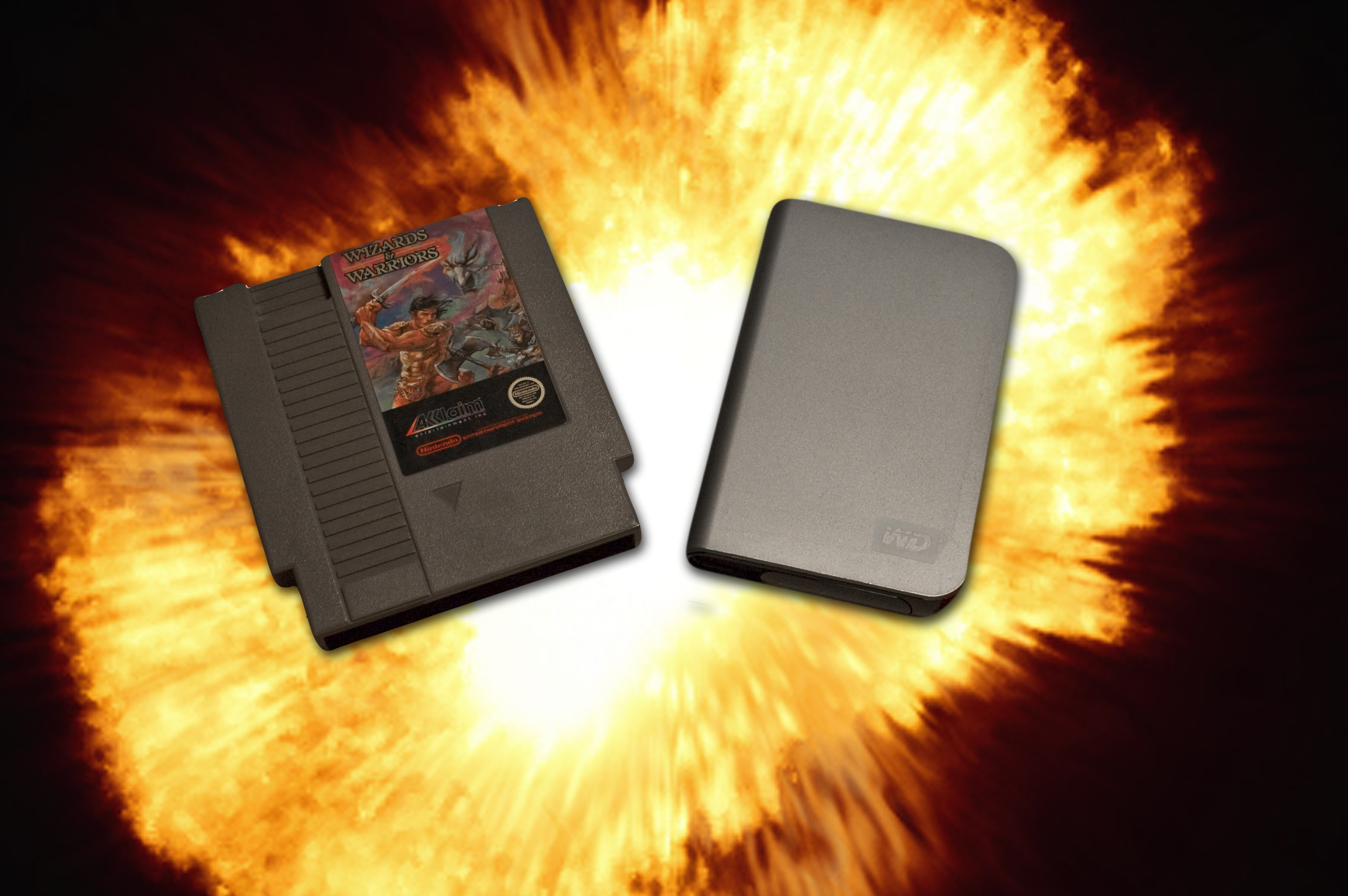 How to Convert a NES Game Cartridge into an External Hard Drive