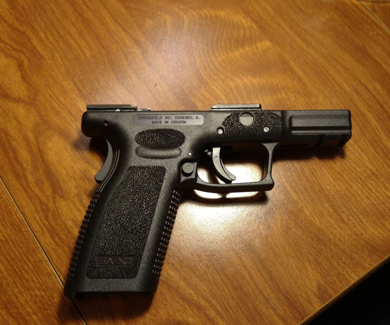 Add Stippling to Polymer Handgun