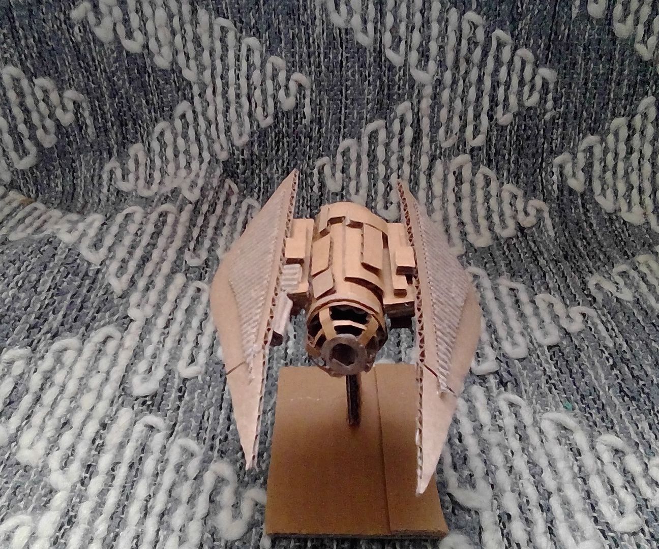 Cardboard Model Star Fighter