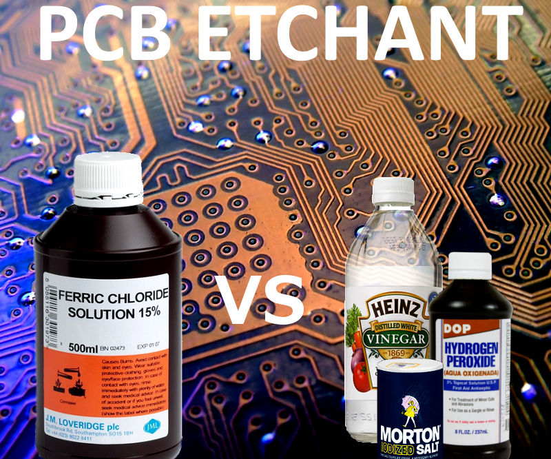 Is the Best PCB Etchant in Every Kitchen ?