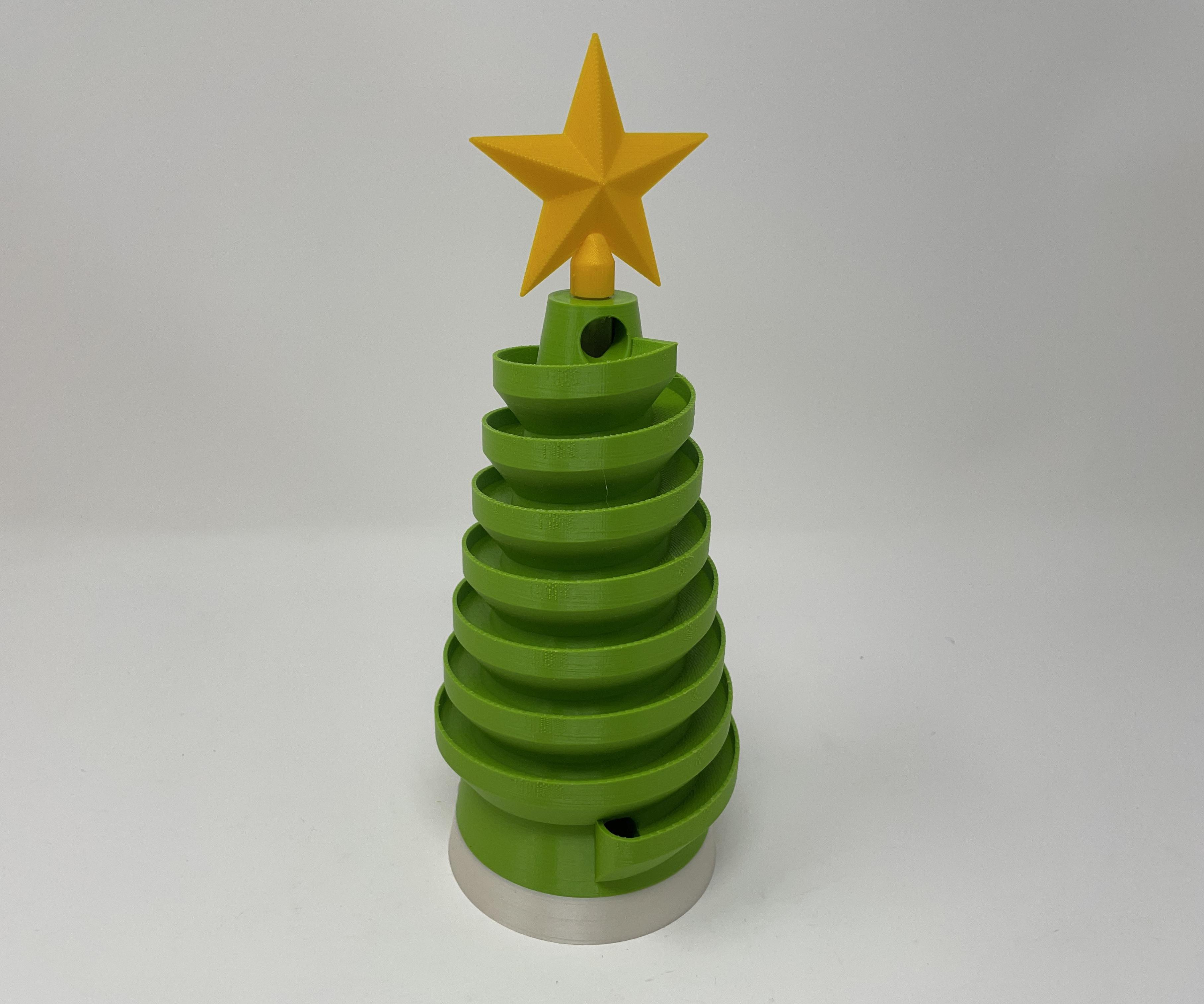 Marblevator, Christmas Tree.
