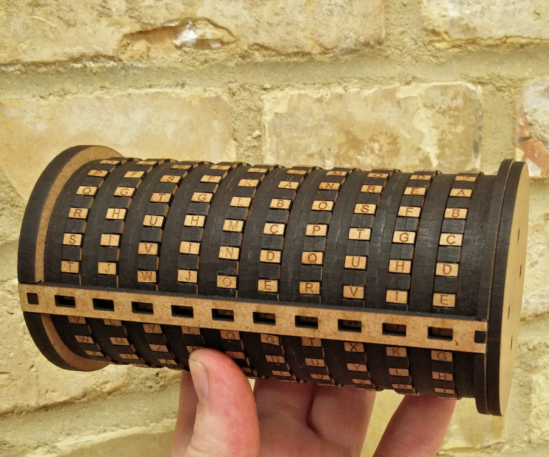 Laser Cut Cryptex - Puzzle Box