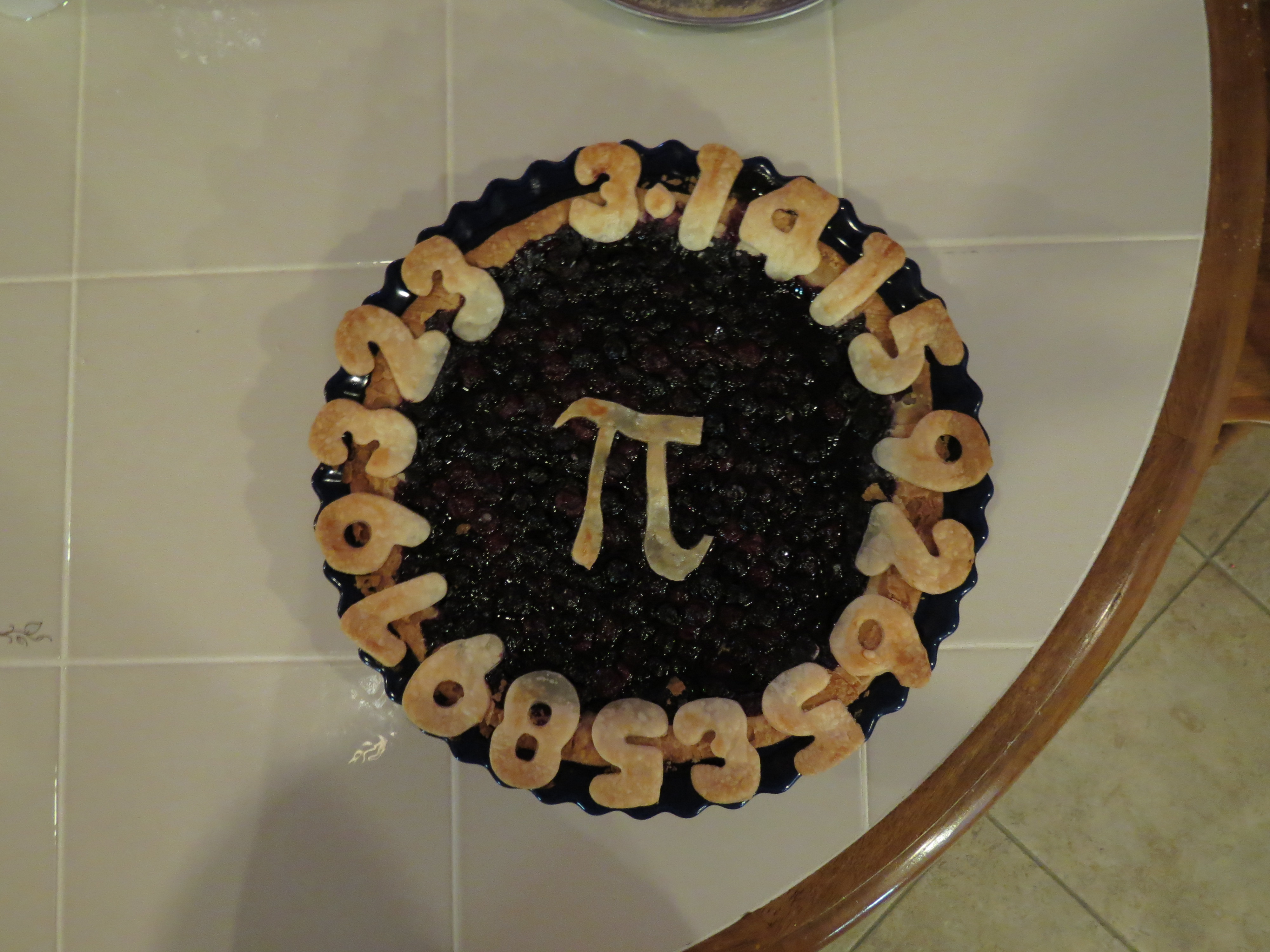 Blueberry Pi Pie