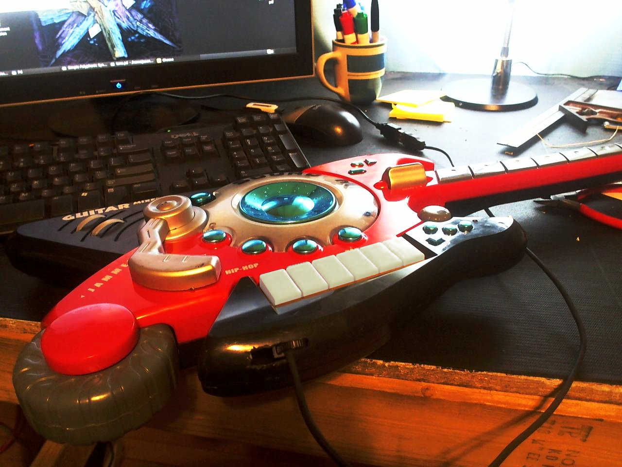 Converting a rescued toy into a MIDI controller