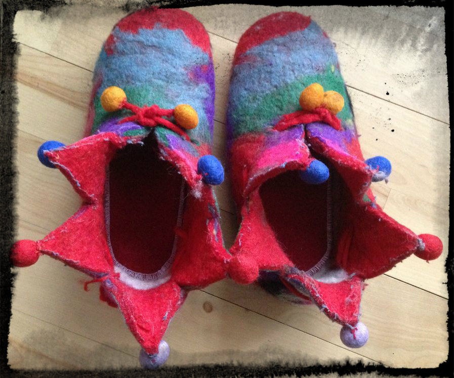 Felted Slipper Resuscitation 