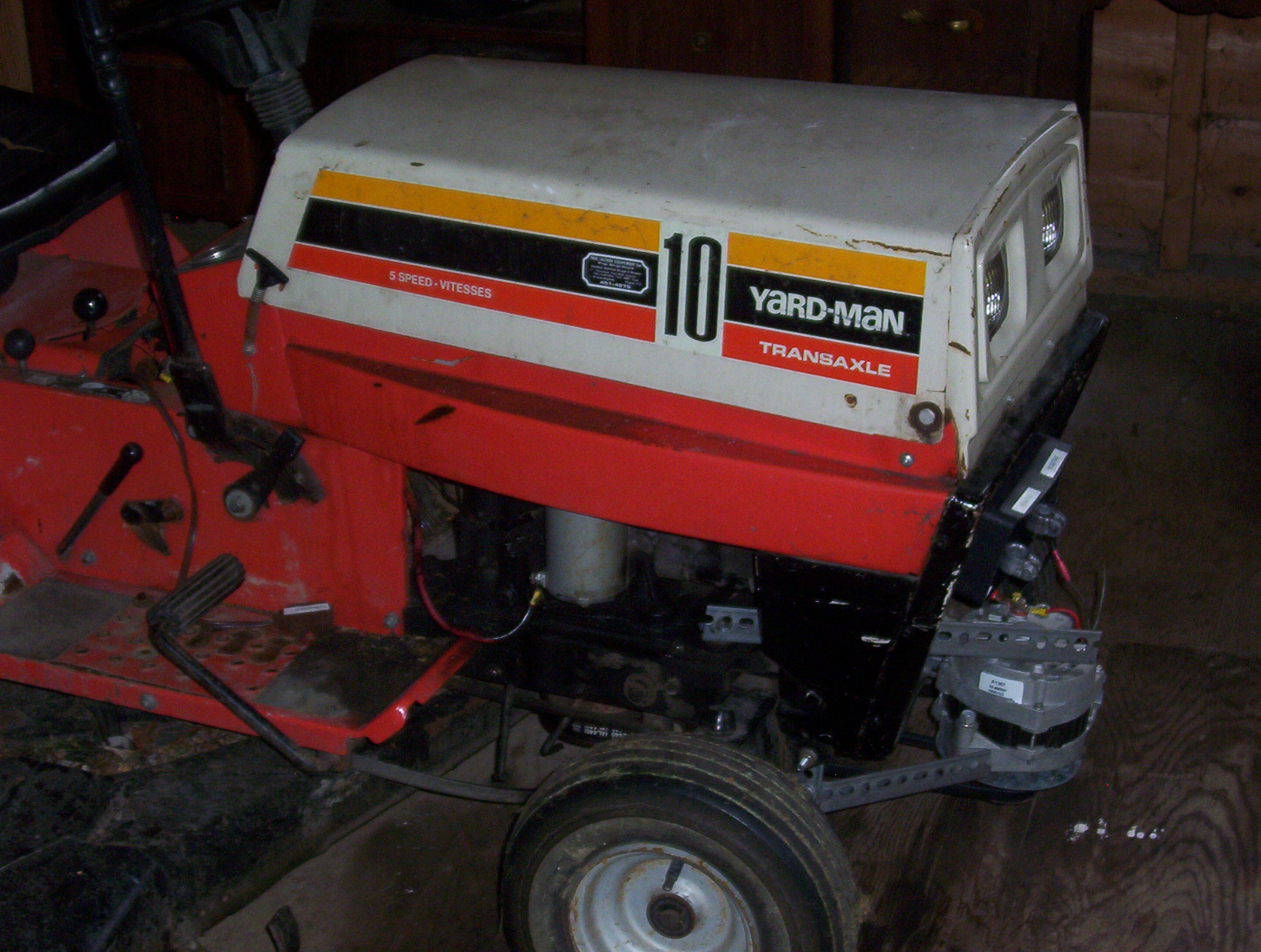 Homebuilt Generator (Riding Lawn Mower) 1Kw