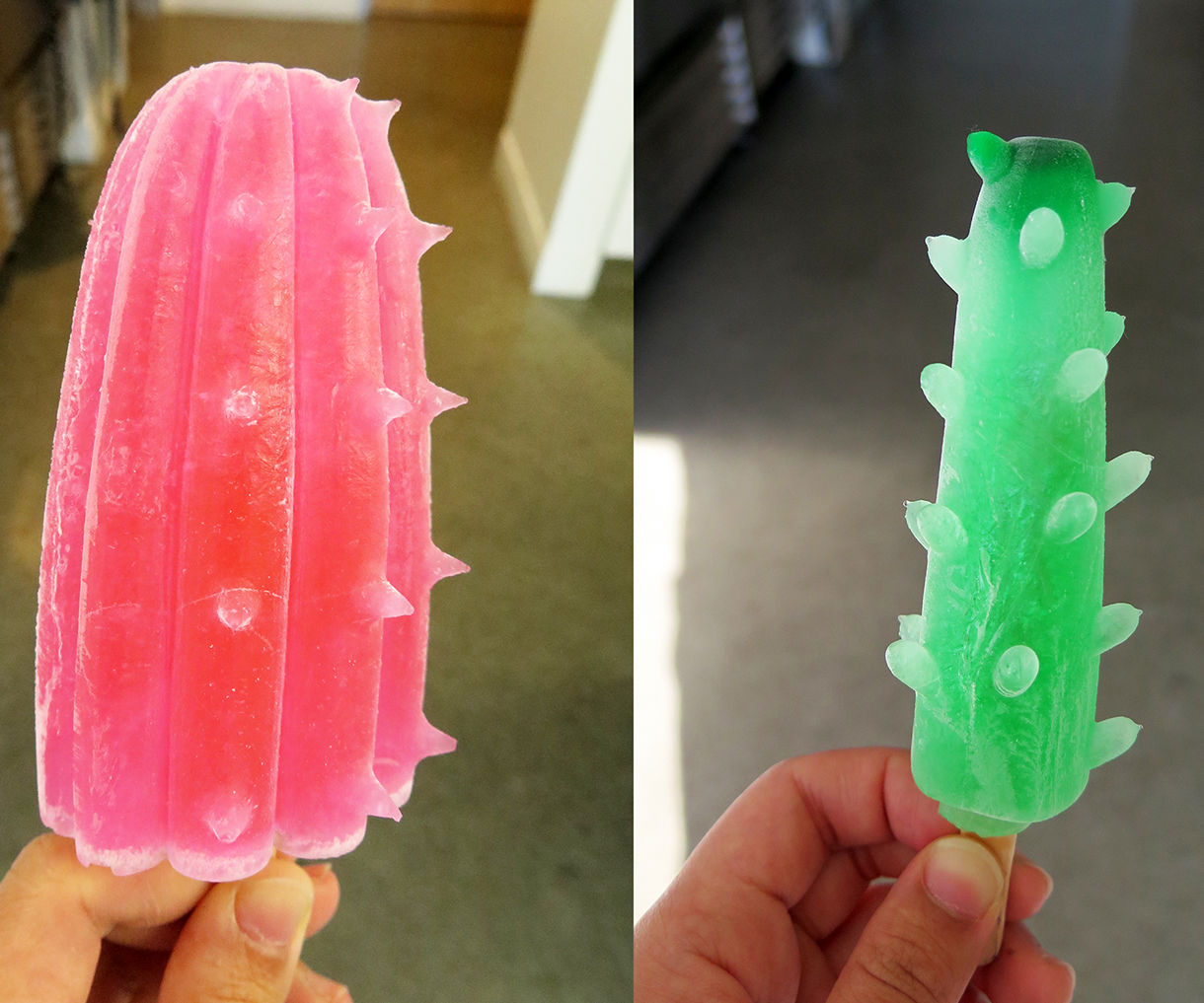 Dangerous Popsicle: Two-Part Silicone Casting