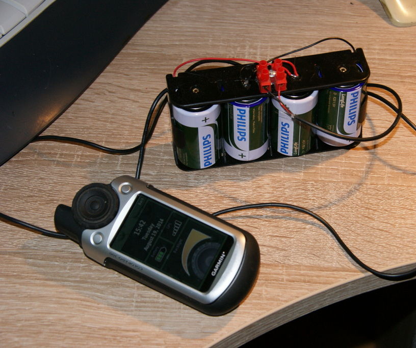 Garmin Colorado external power 