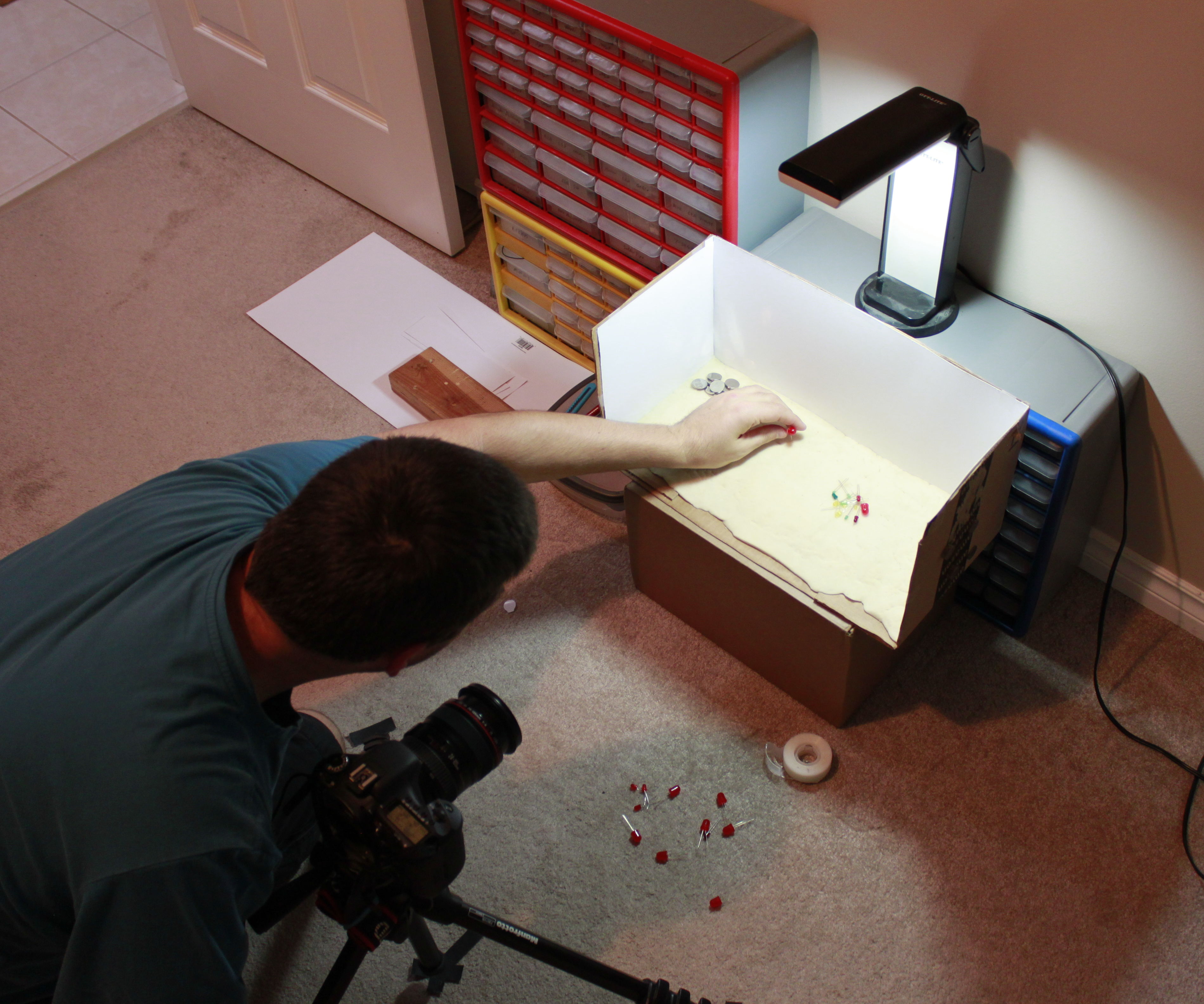 Making a Stop Motion LED Throwie
