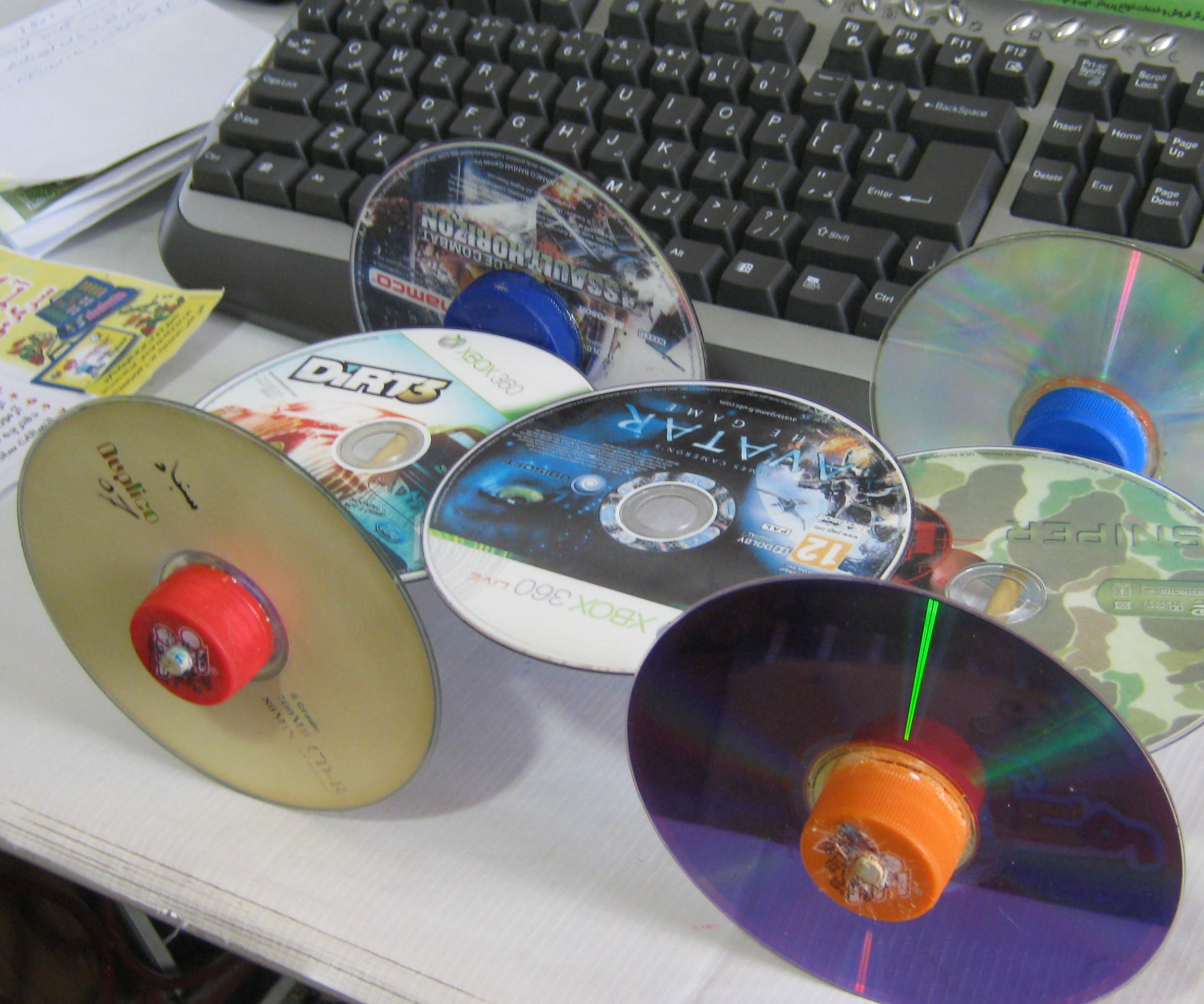 a car with CD