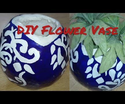 How to Make  Flower Vase|Easy Vase|Beautiful Vase