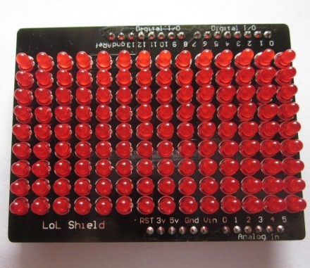 Use of LoL Shield on pcDuino
