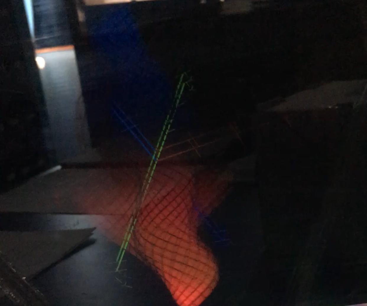 3D Hologram Enlarged