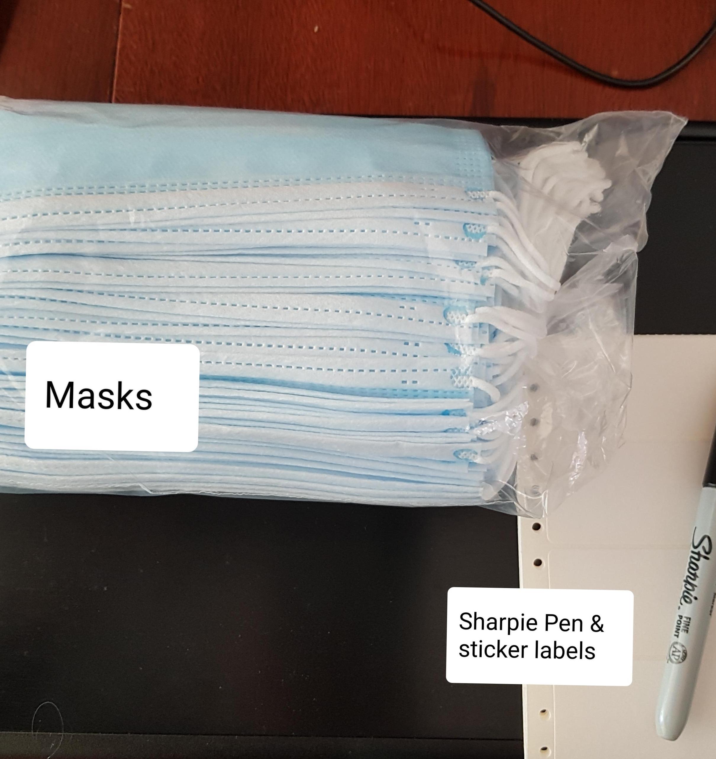 Mask Organization at Home