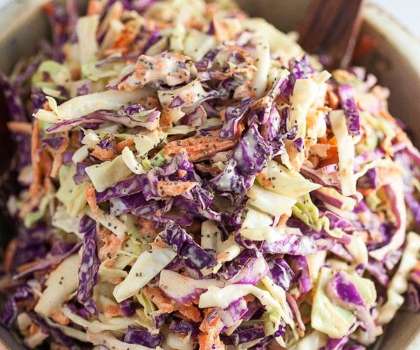 Light and Crunchy Coleslaw