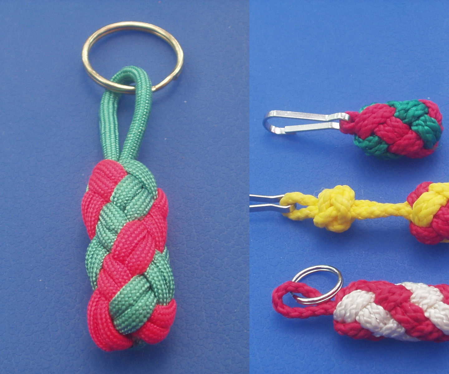 Candy Cane Twist Knot