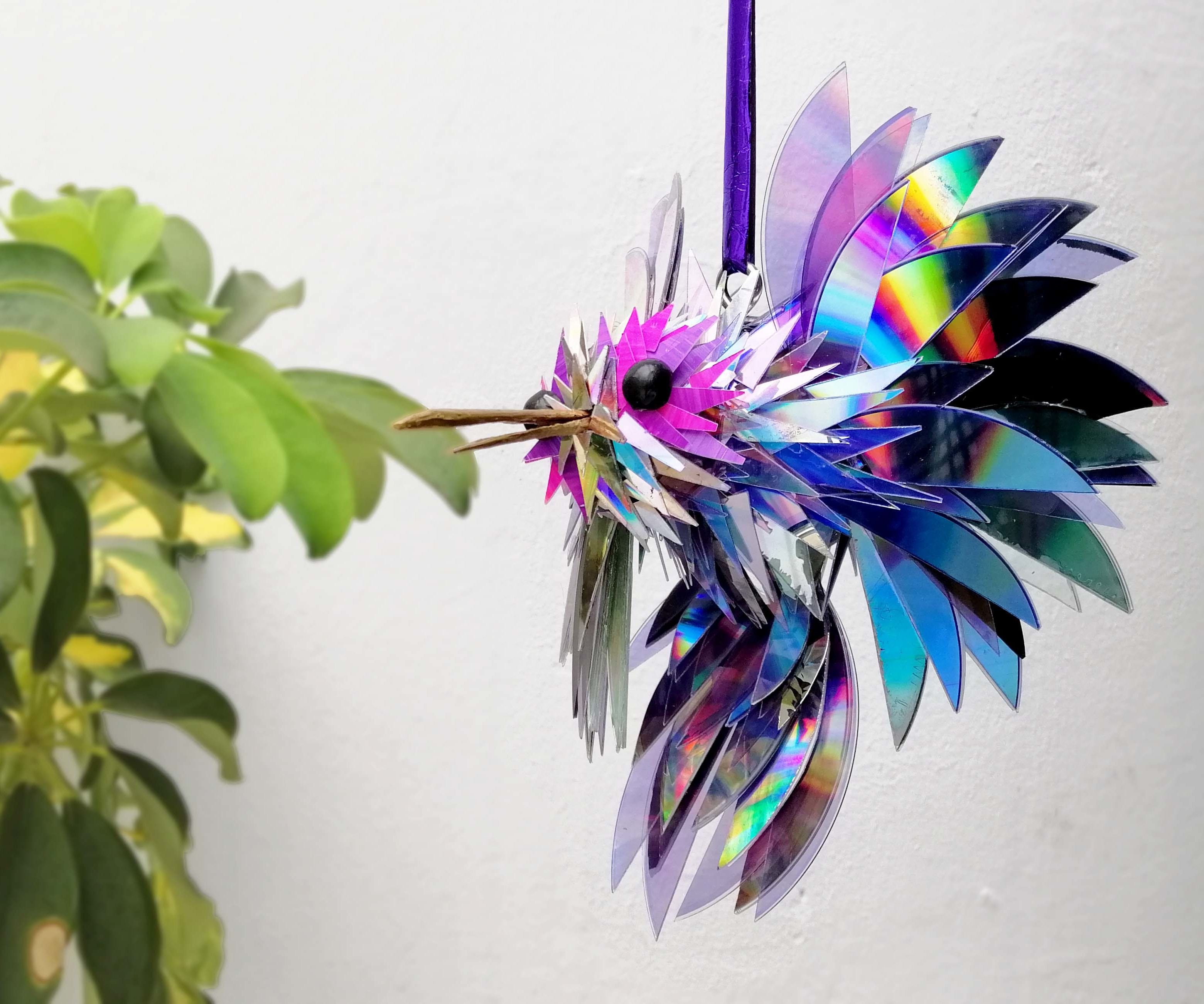 Broken CD Bird