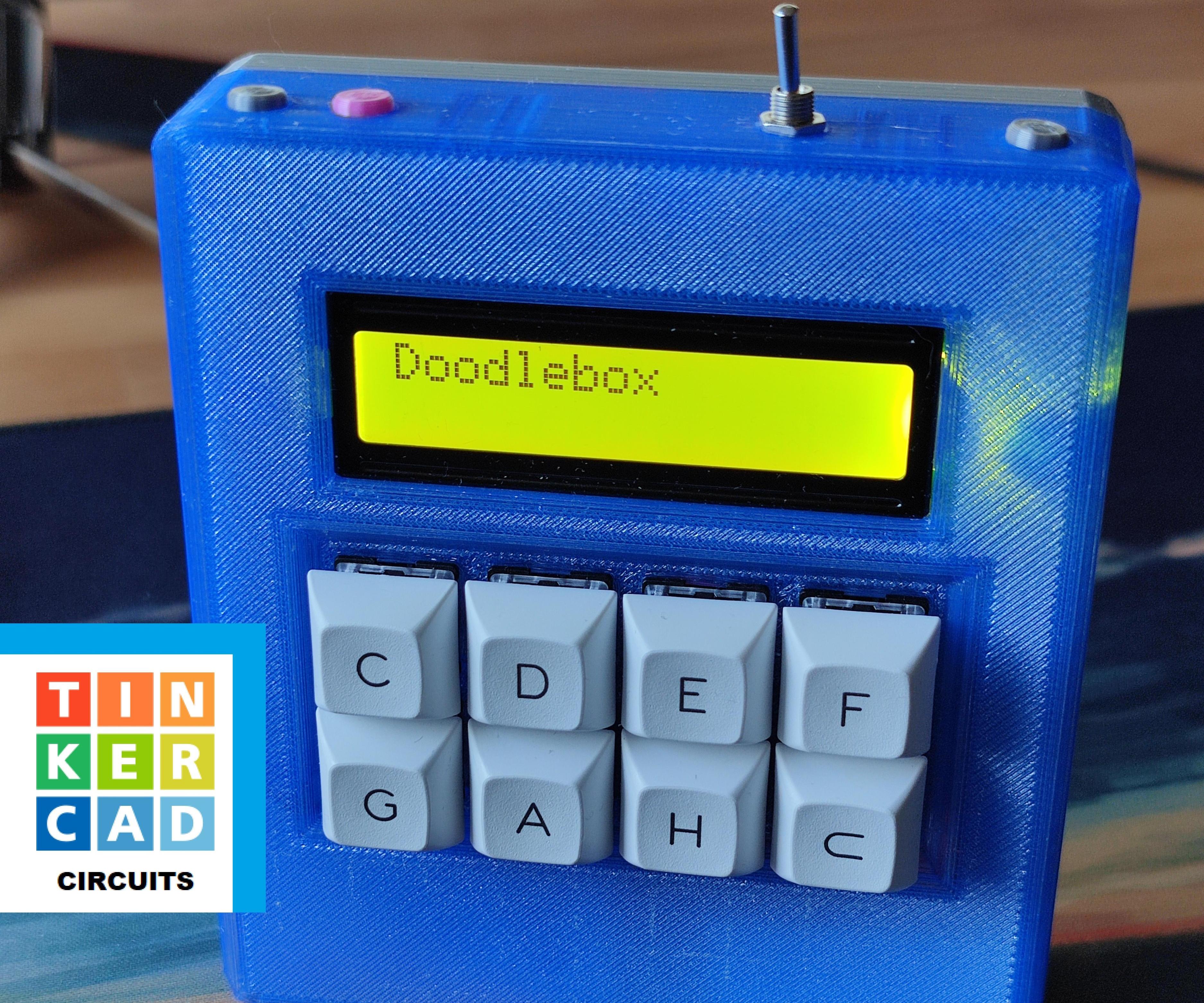 Doodlebox! Portable Arduino Piano