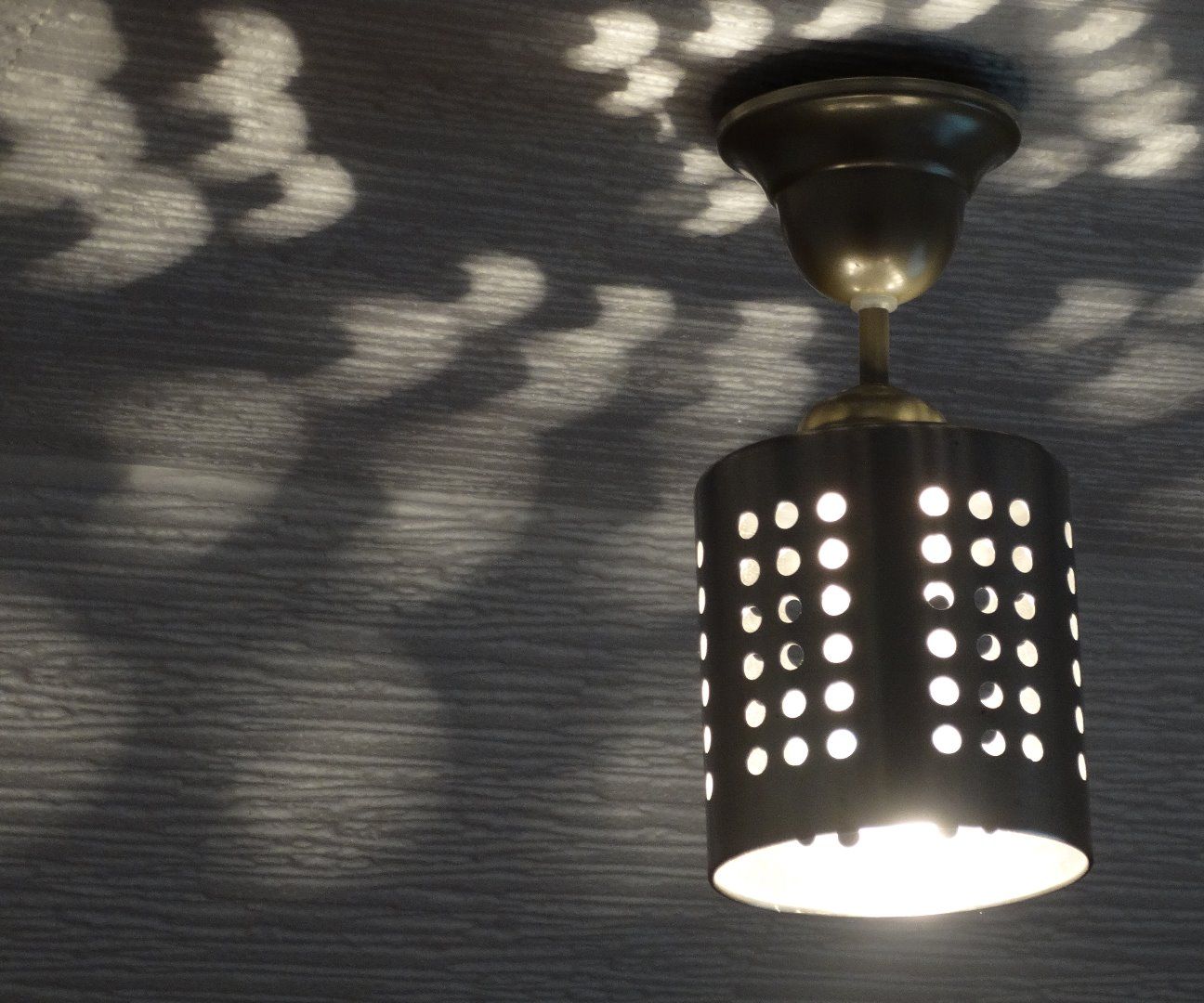 Hanging lamp IKEA spoon holder (drainer) 