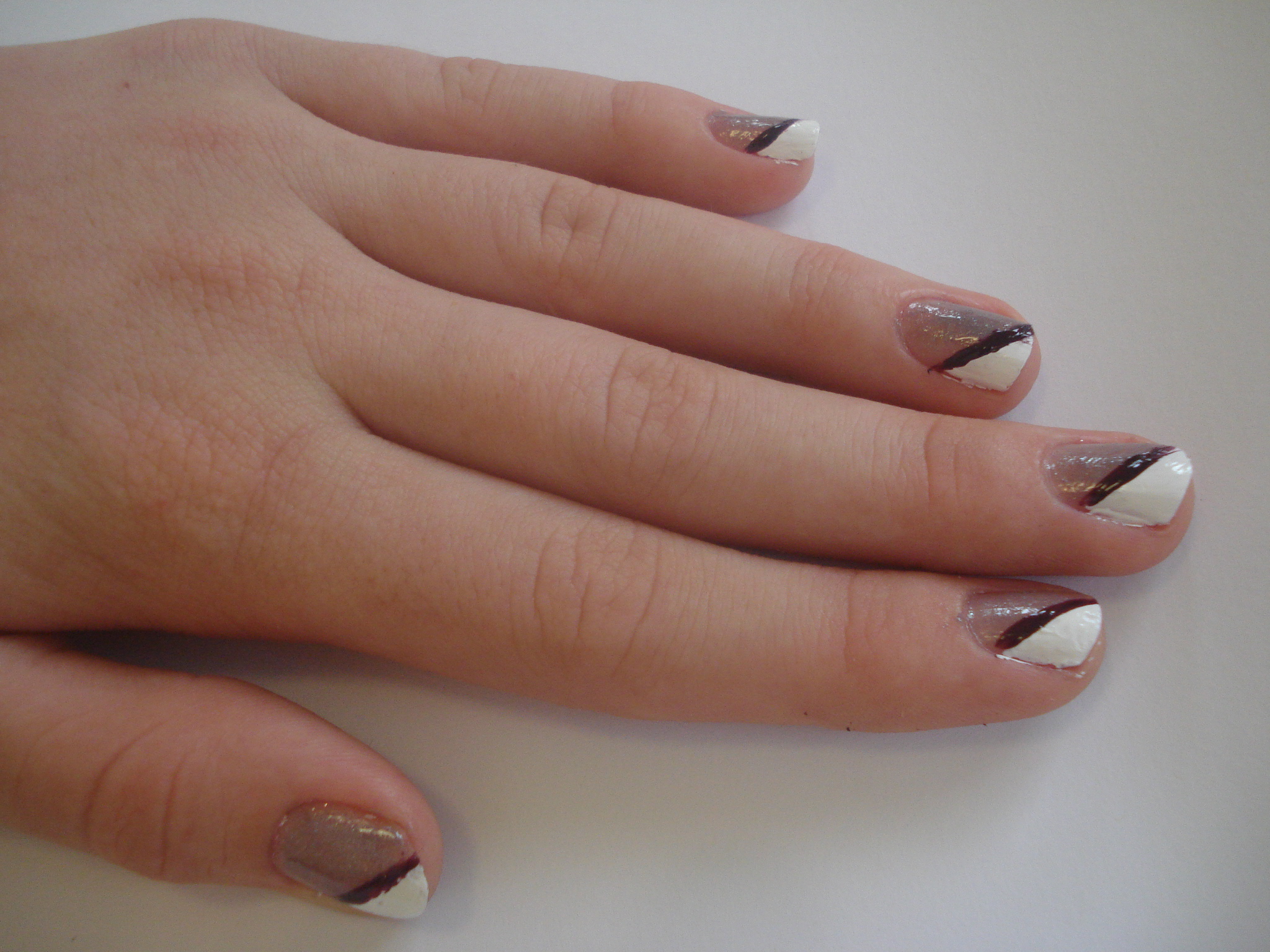 Striped Nails