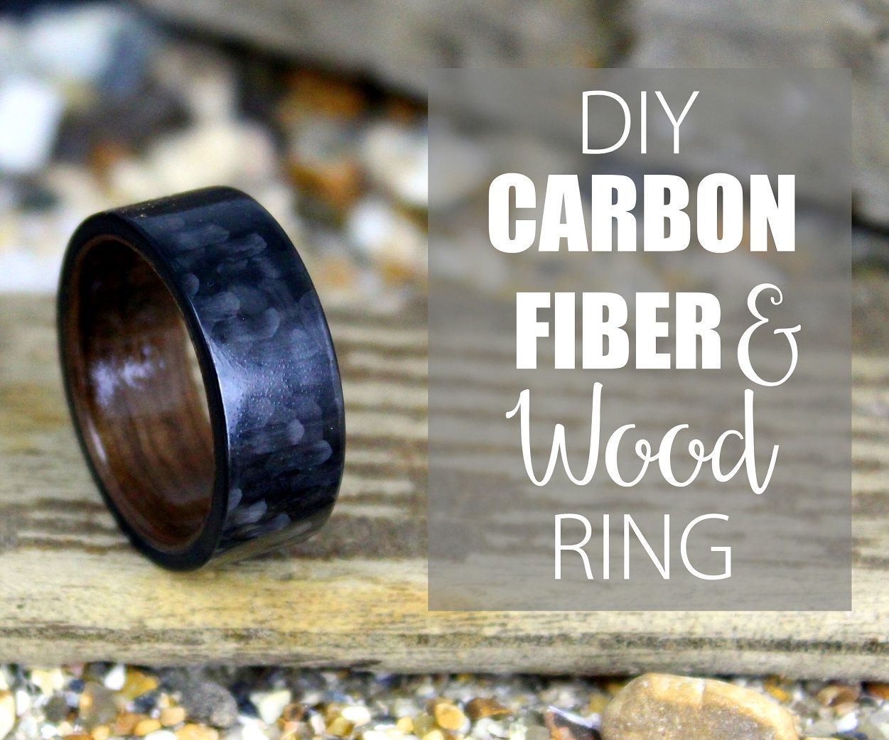 DIY Carbon Fiber and Wood Ring