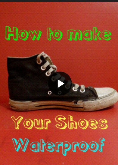 How To Make Your Shoes Waterproof