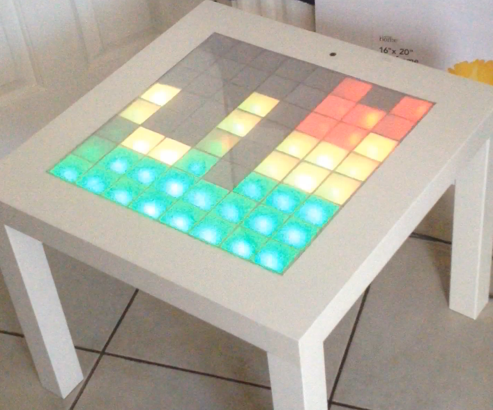 Music Visualiser Table