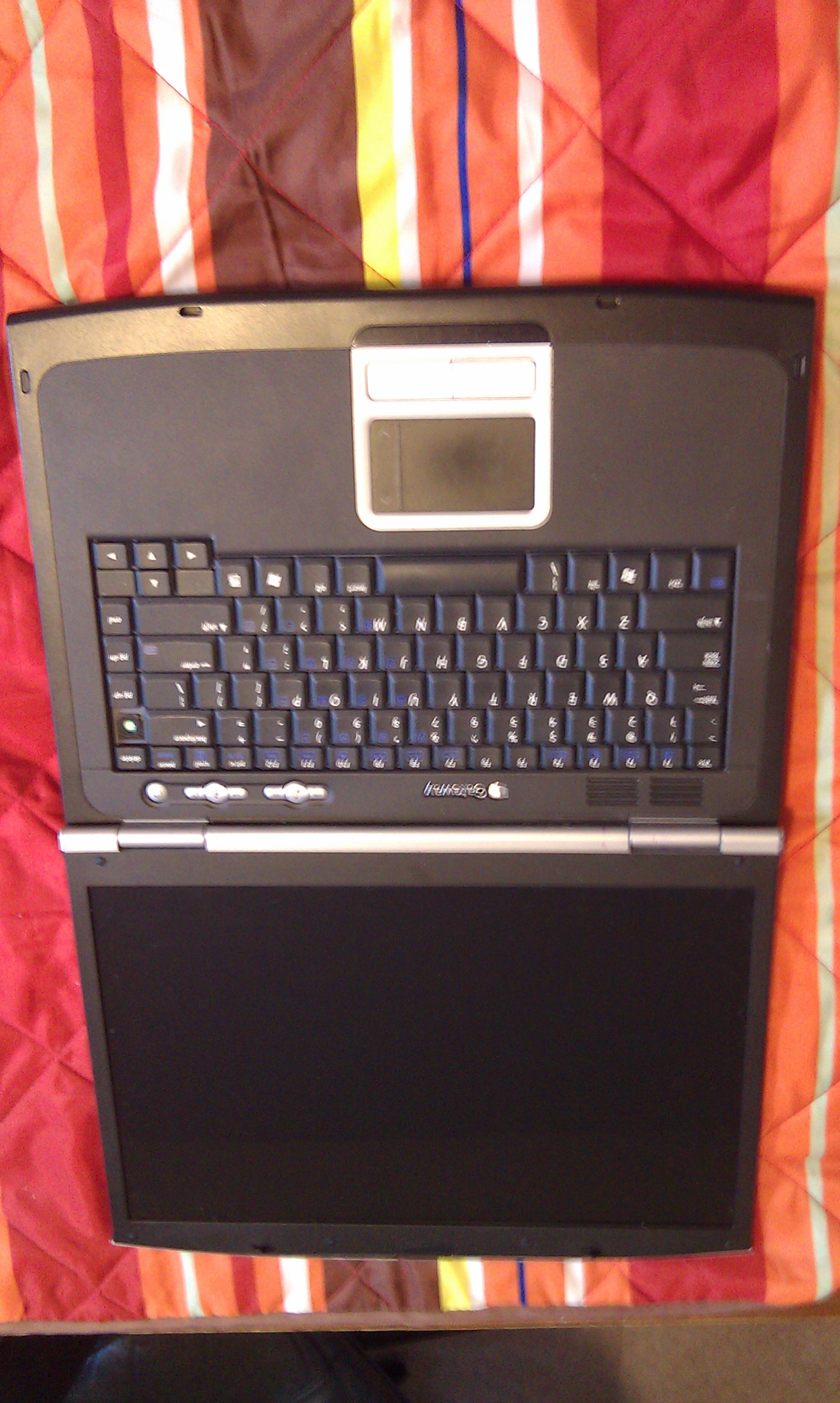 Fixing Gateway MX series laptop... with a paperclip
