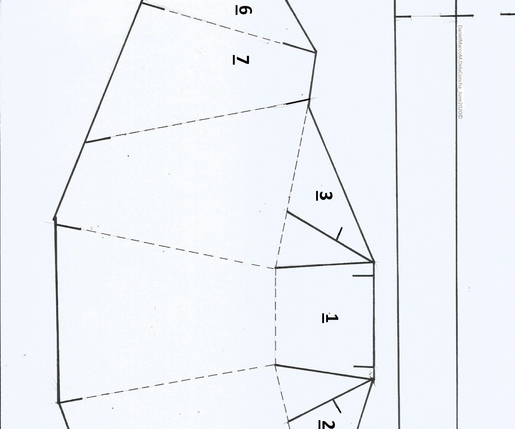 Cut and Fold Face Shield