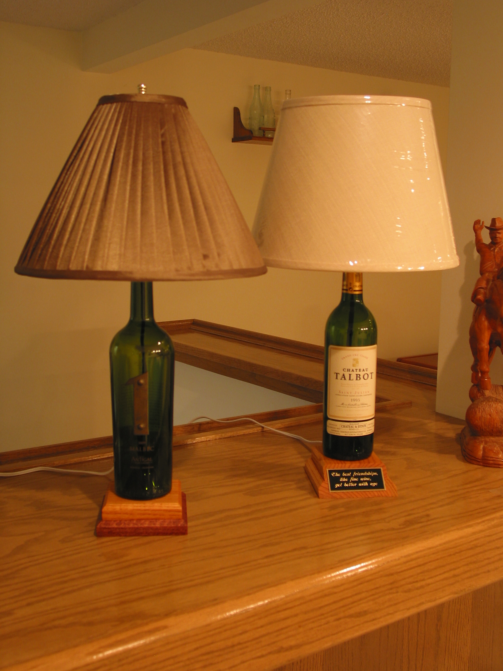 4 Easy Steps to Creating a Unique Wine Bottle Lamp