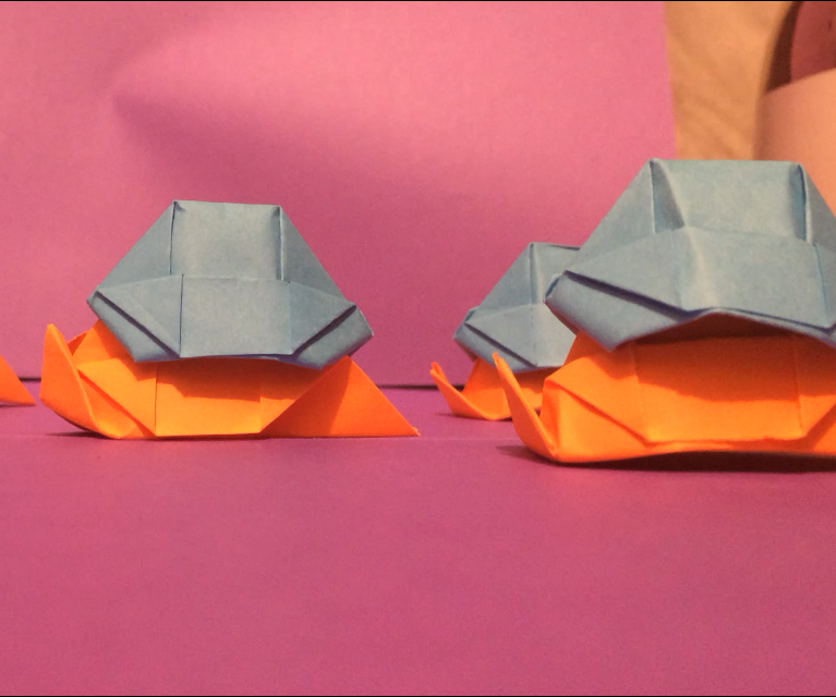 Origami ‘Soldier Slugs’