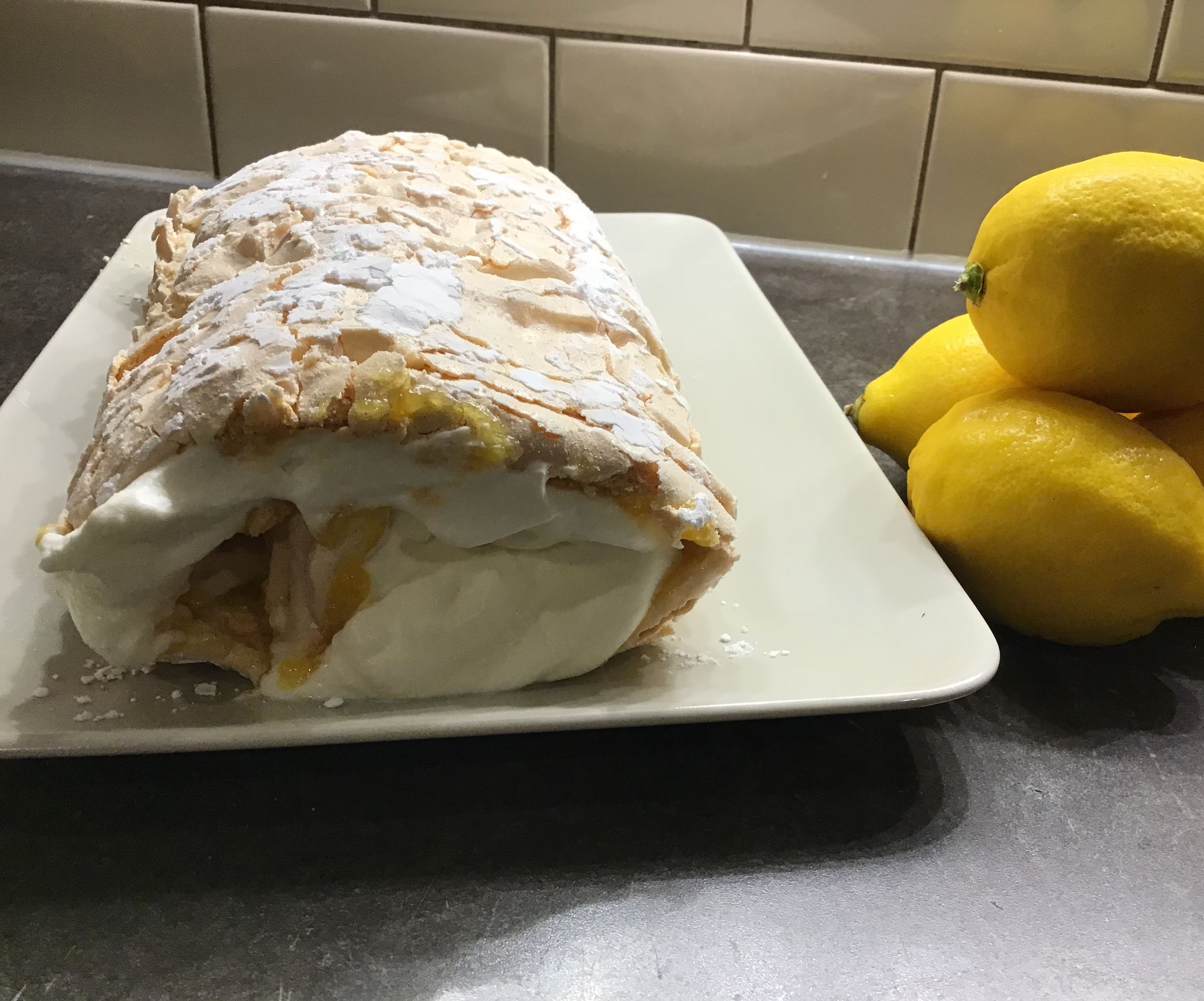 Refreshing Lemon Roulade