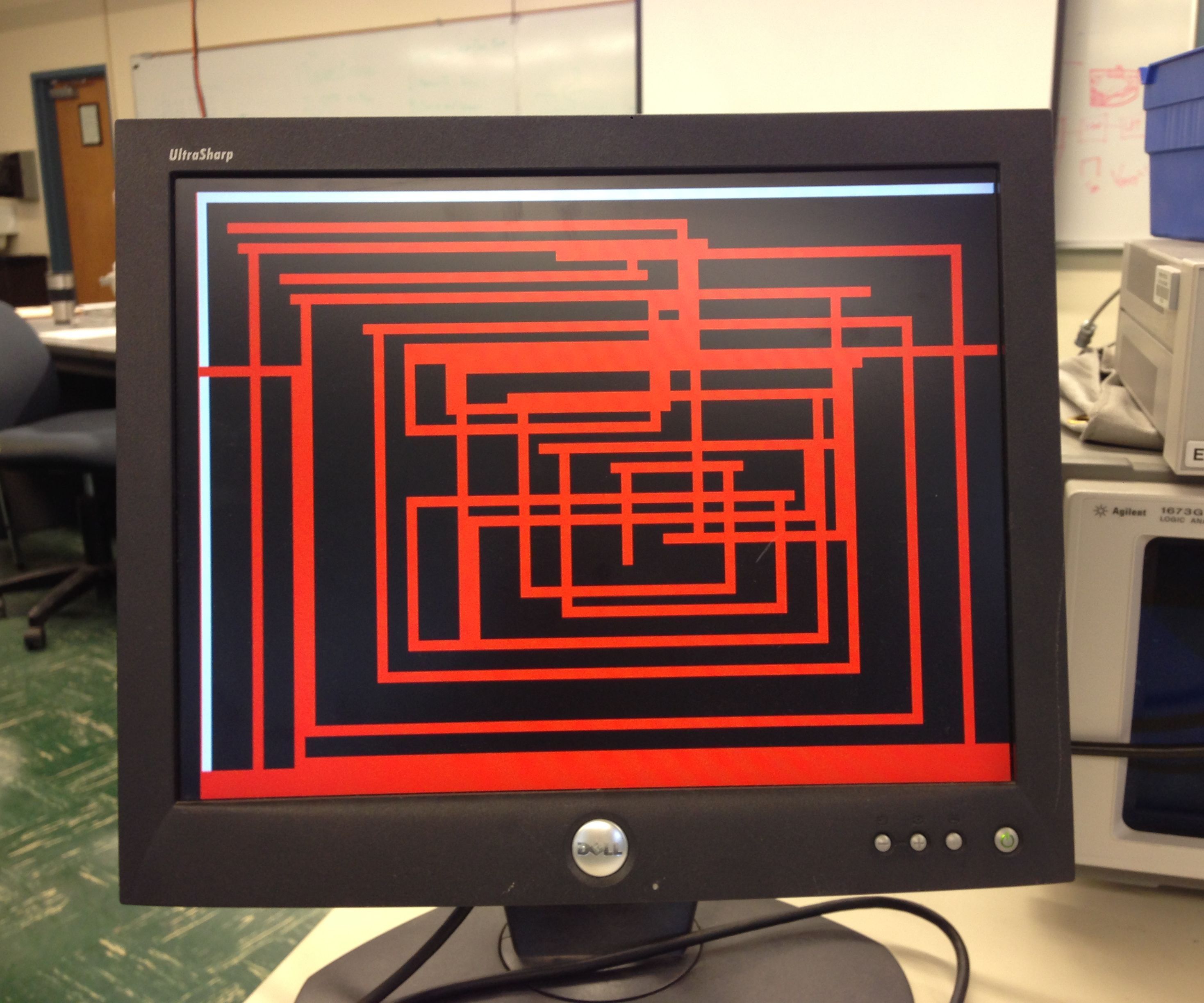 VHDL Etch-a-Sketch