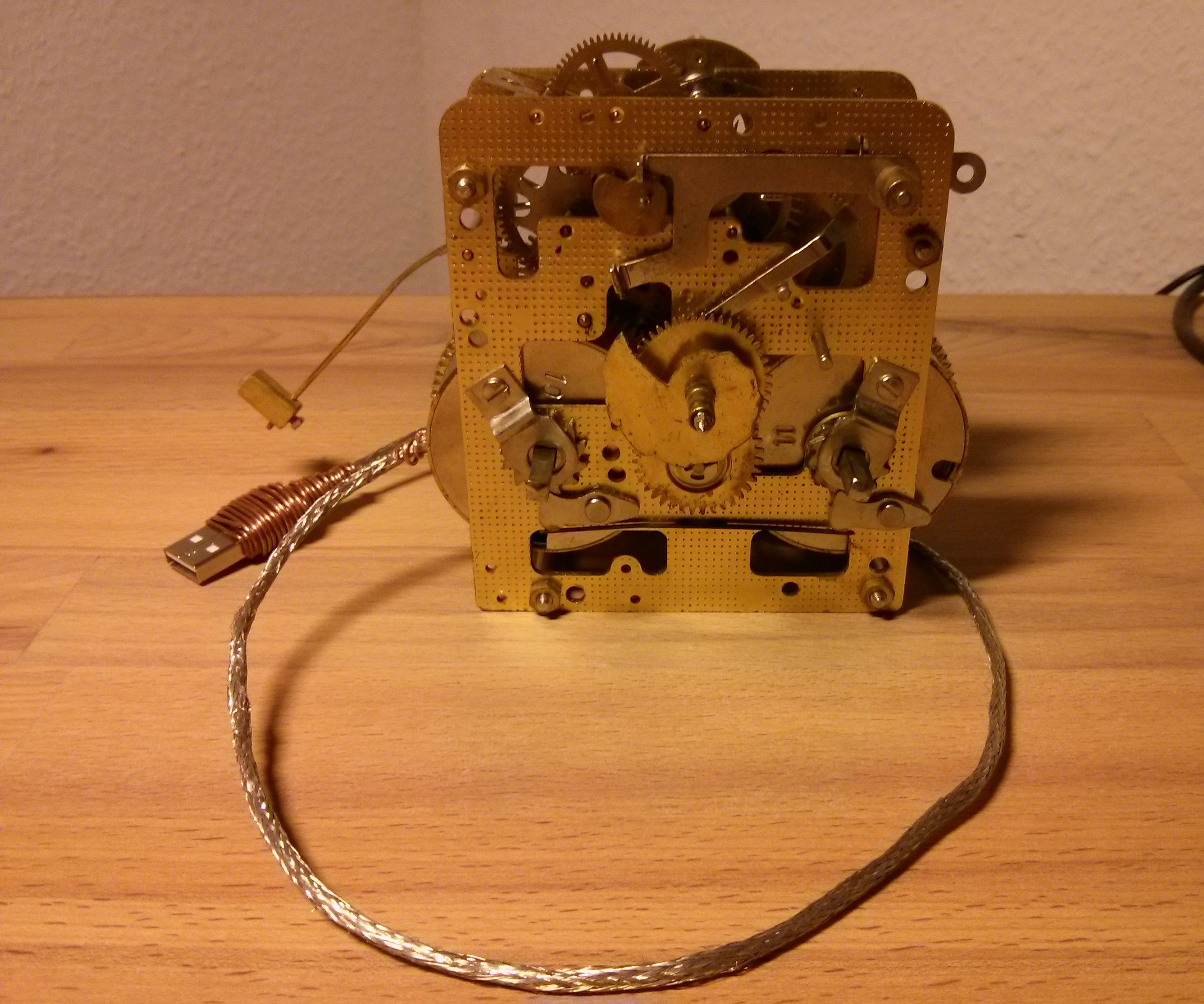 Steampunk data medium