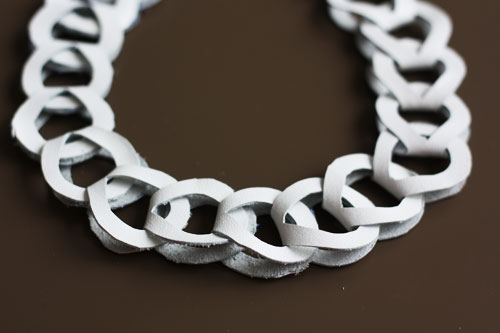 Leather Chain Necklace