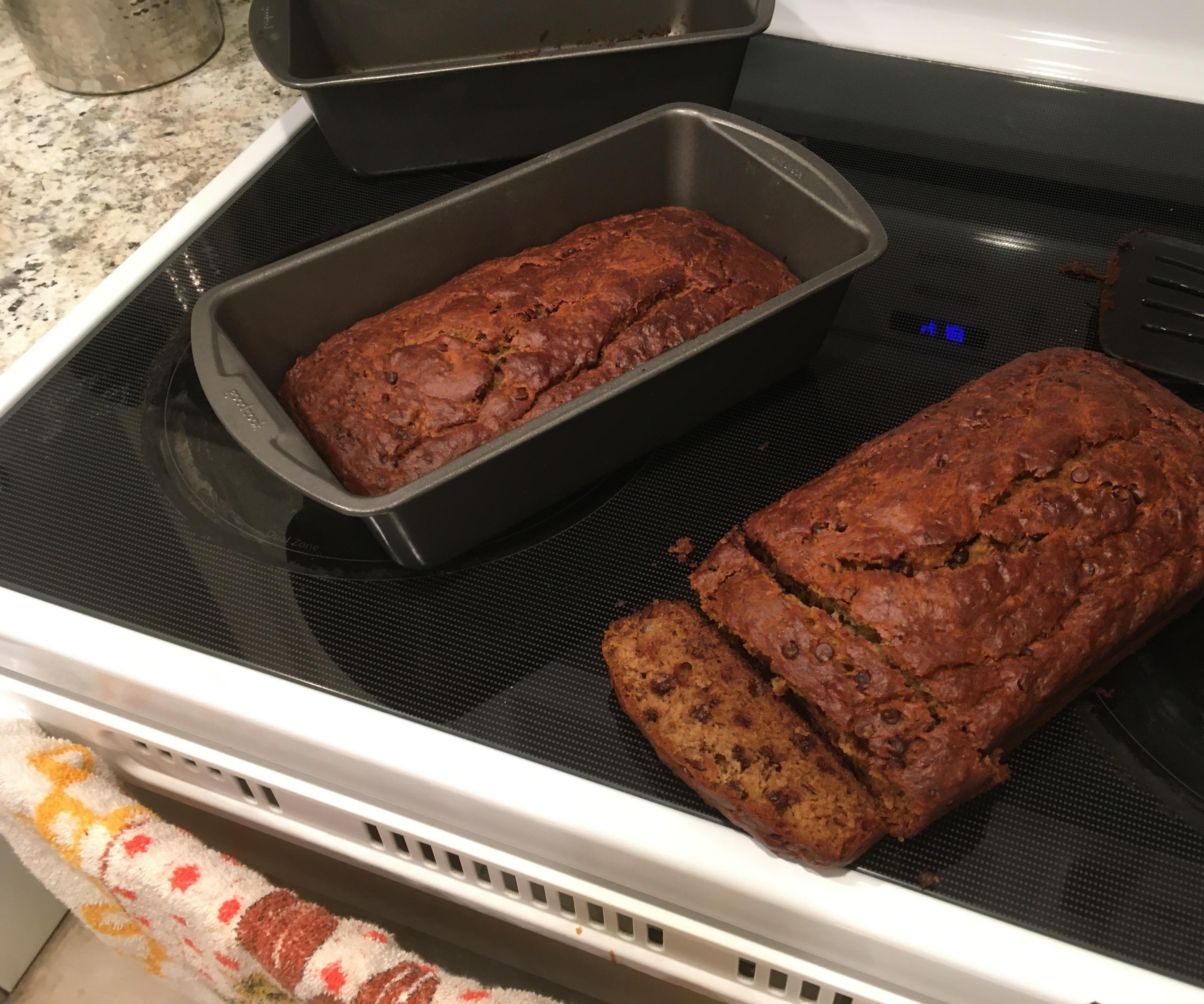 Delicious Chocolate Chip Banana Bread!!
